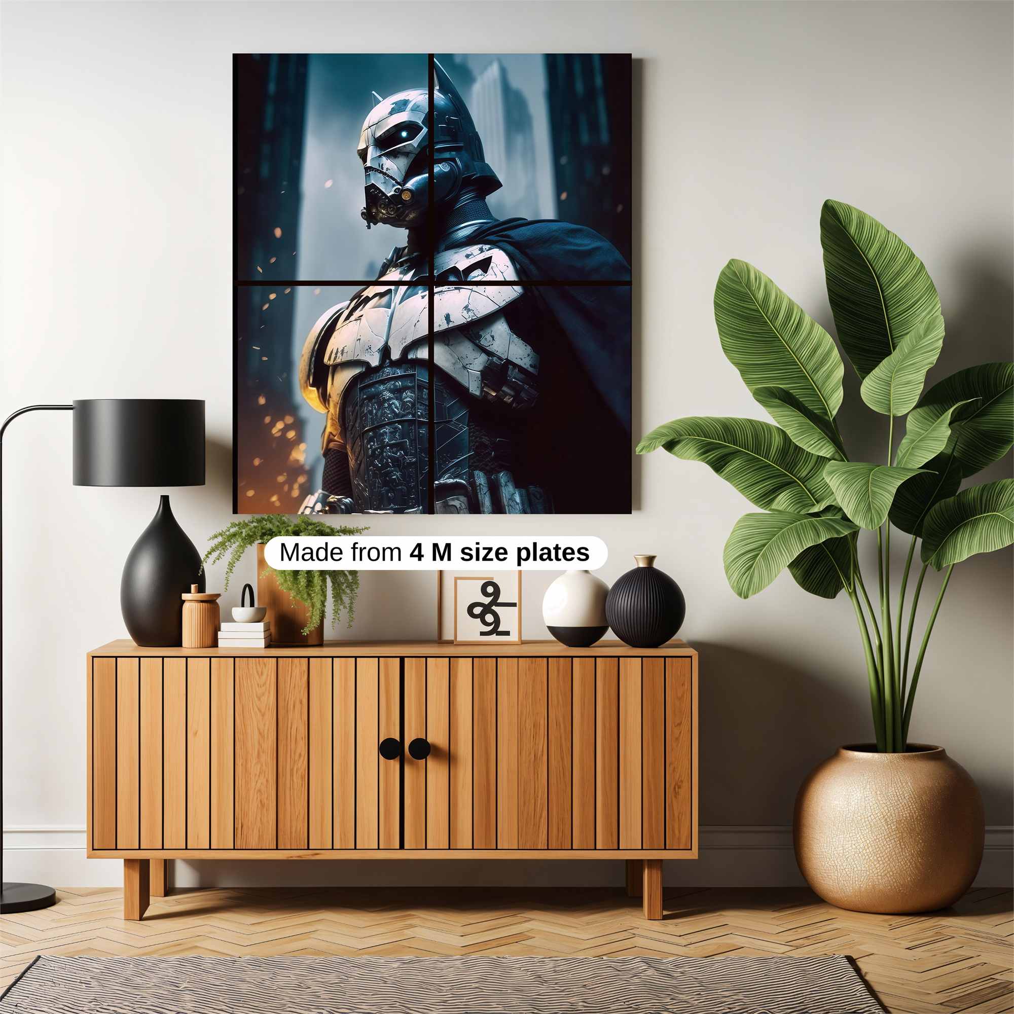 Batman Resolute Safe Wall Magnetic / M