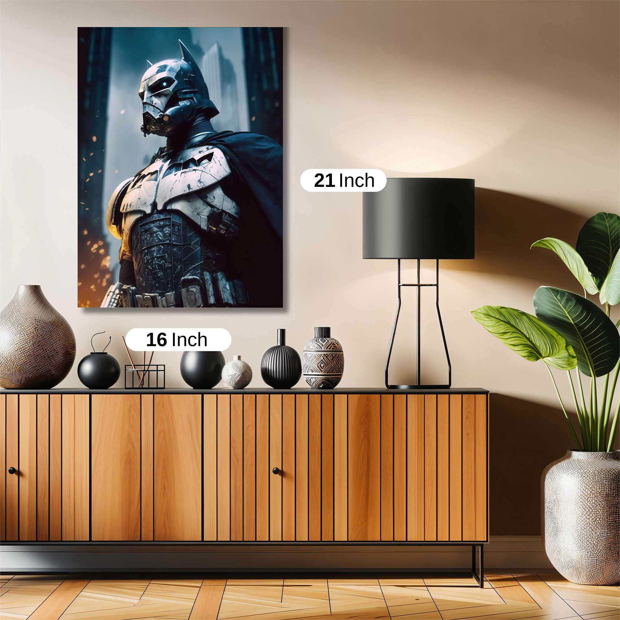Batman Resolute Safe Wall Magnetic / M