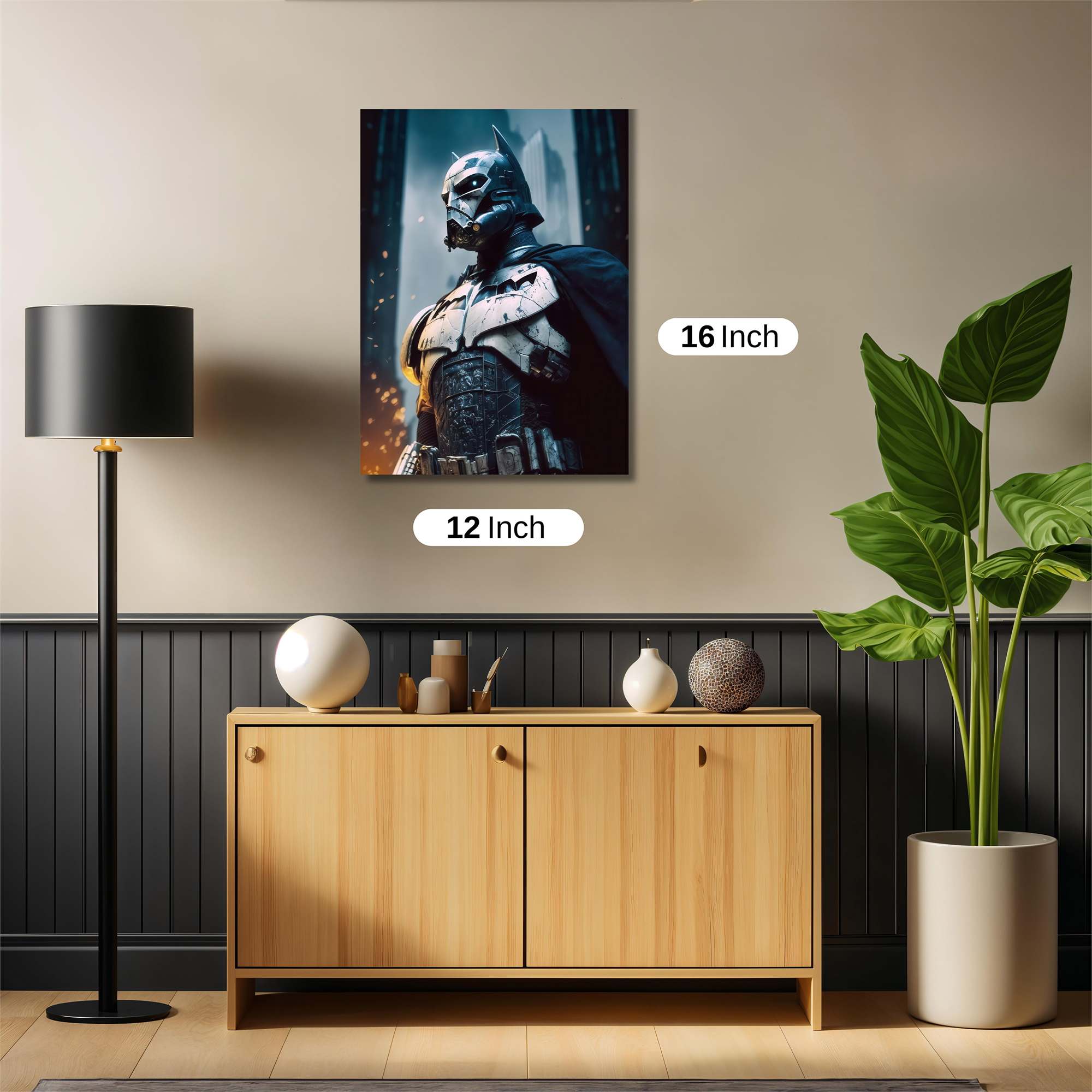 Batman Resolute Safe Wall Magnetic / M