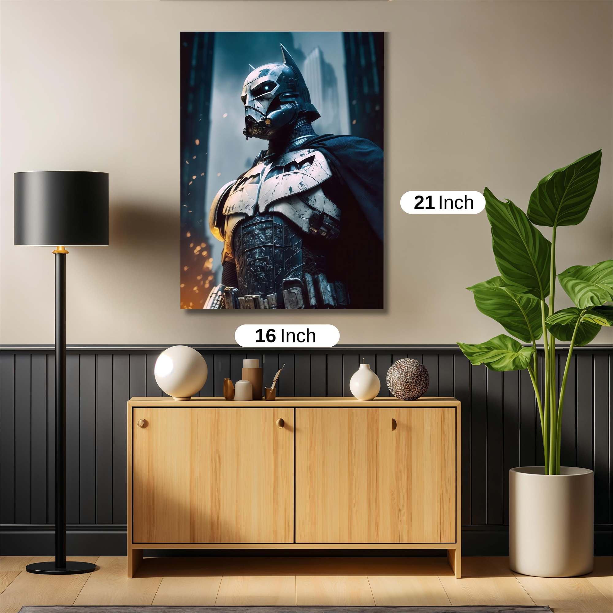 Batman Resolute Safe Wall Magnetic / M