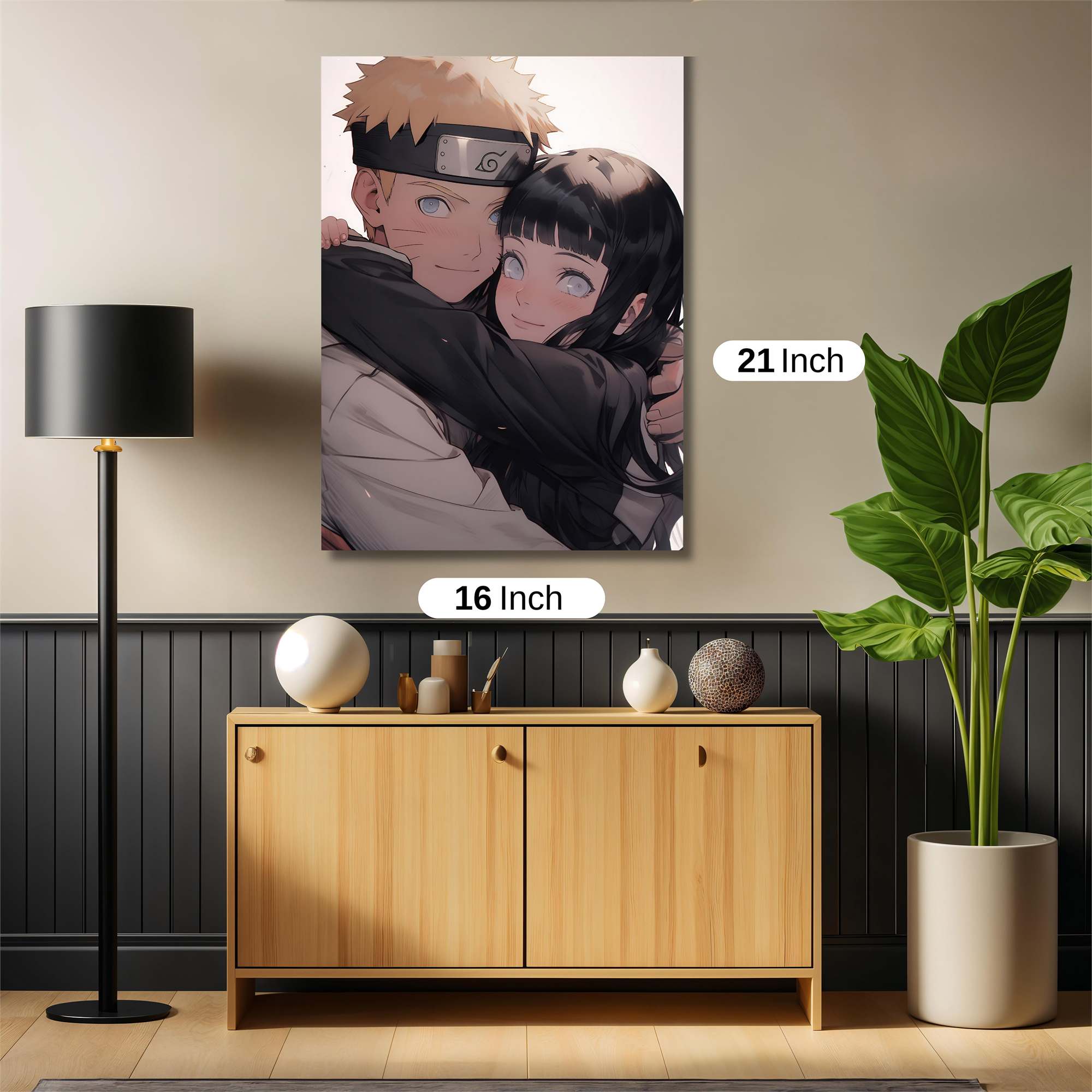 Naruto Serene Safe Wall Magnetic / M