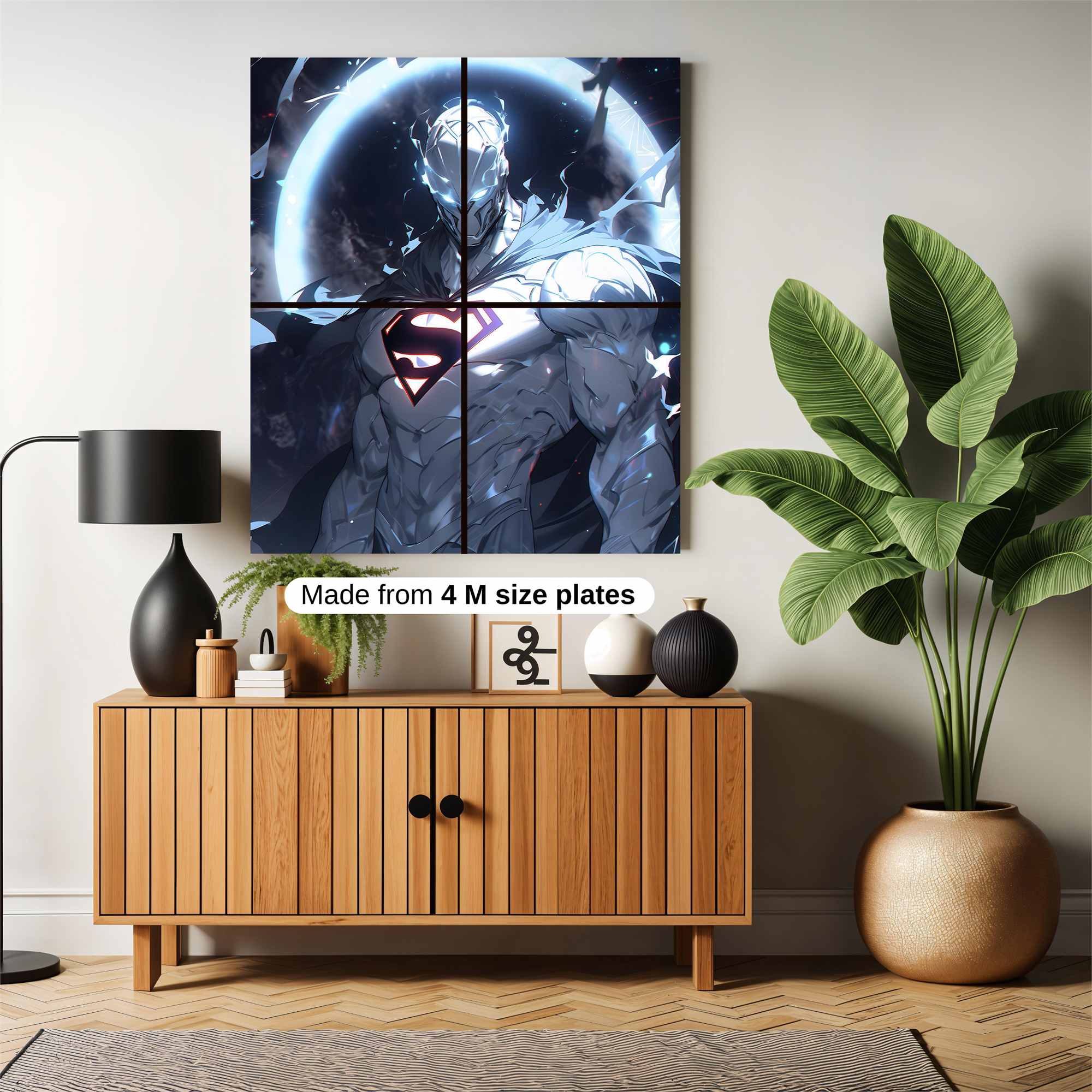 Superman Ethereal Safe Wall Magnetic / M