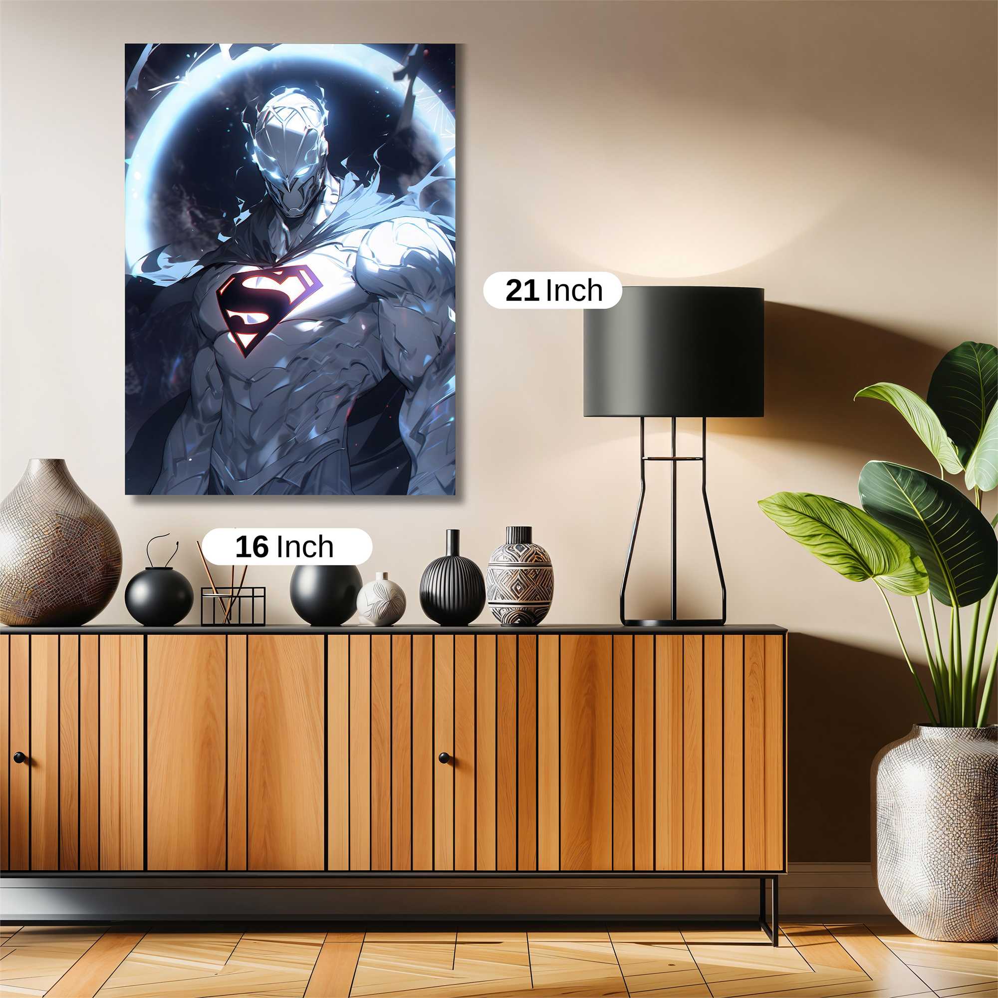 Superman Ethereal Safe Wall Magnetic / M