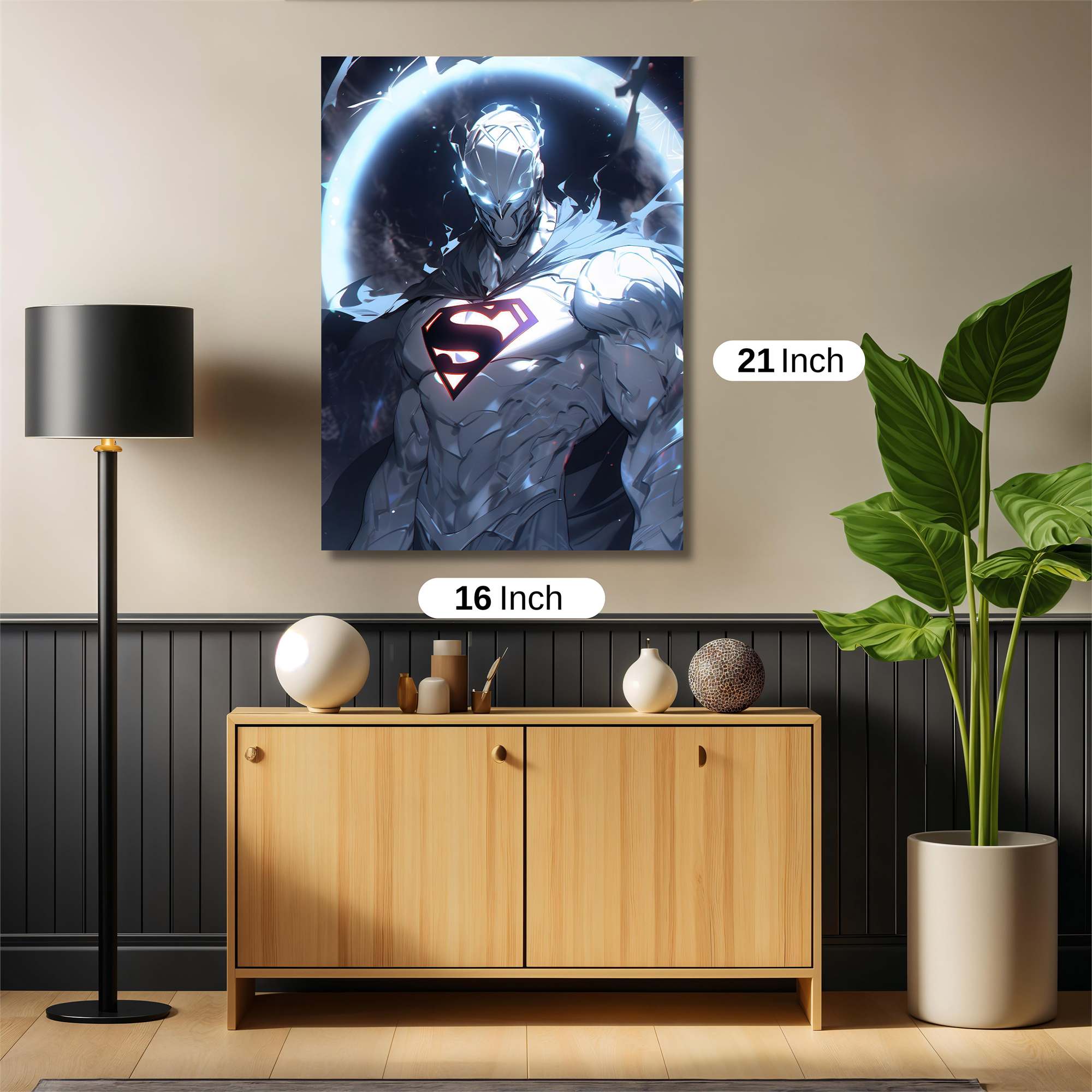 Superman Ethereal Safe Wall Magnetic / M