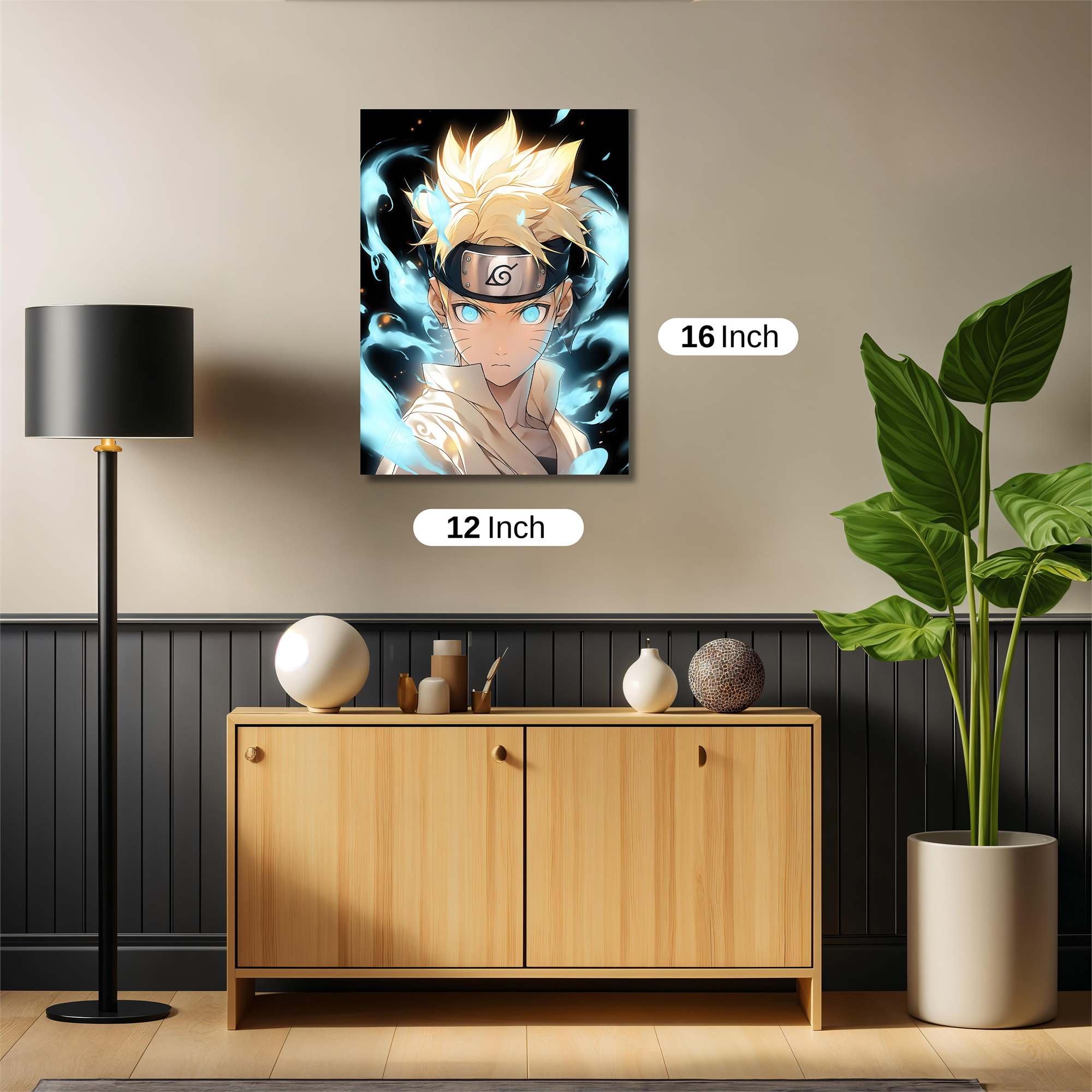 Naruto Ethereal Safe Wall Magnetic / M