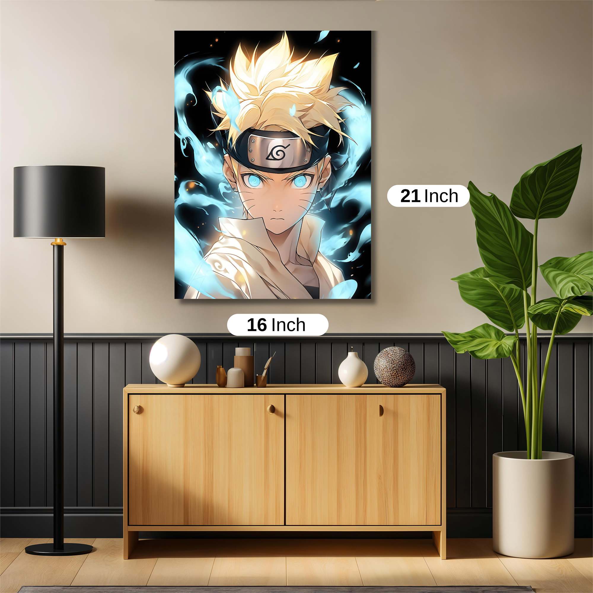 Naruto Ethereal Safe Wall Magnetic / M