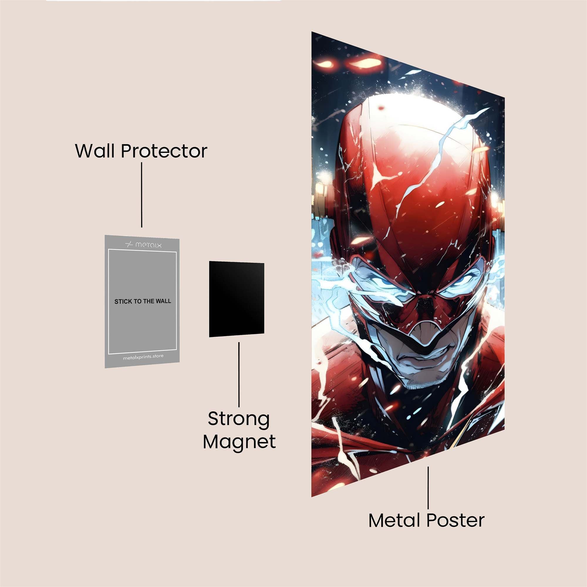 Flash Frenzy Safe Wall Magnetic / M