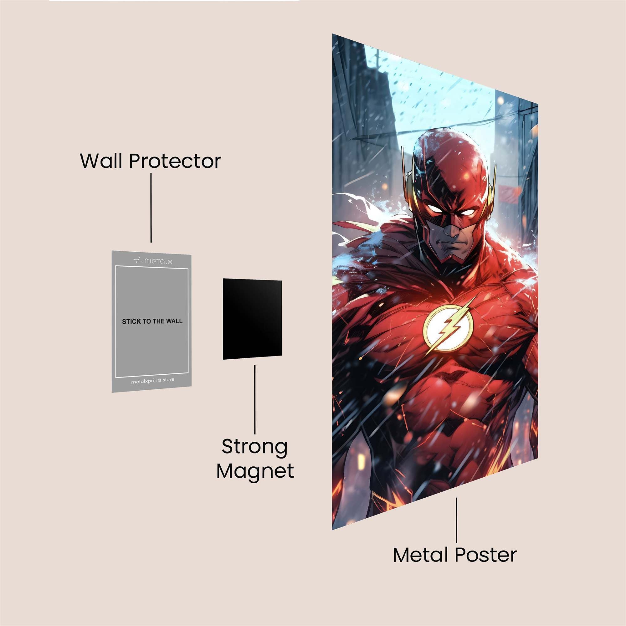 Flash Radiant Safe Wall Magnetic / M