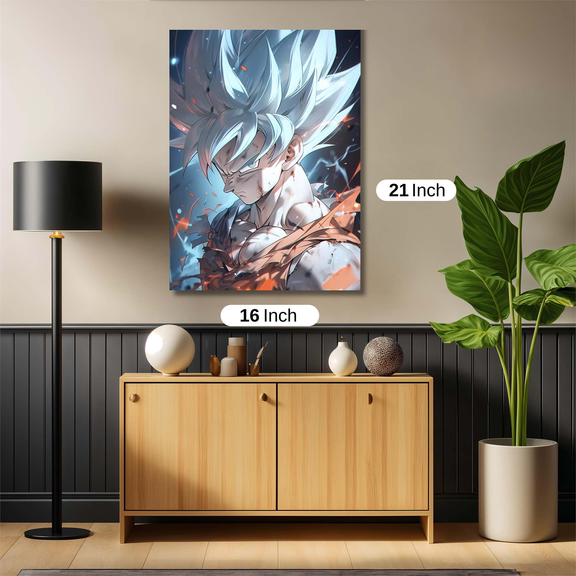 Goku Intense Safe Wall Magnetic / M