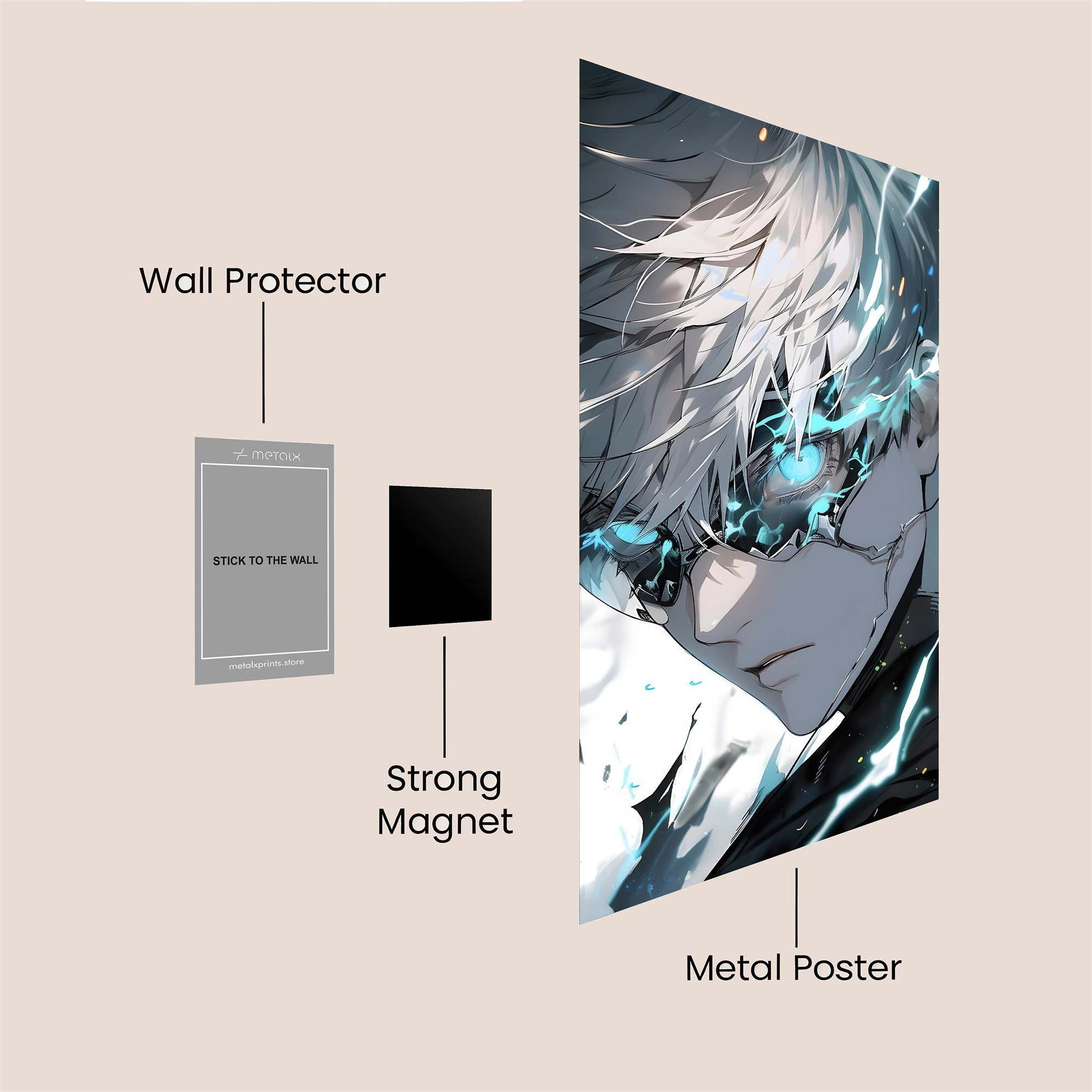Satoru Intensity Safe Wall Magnetic / M