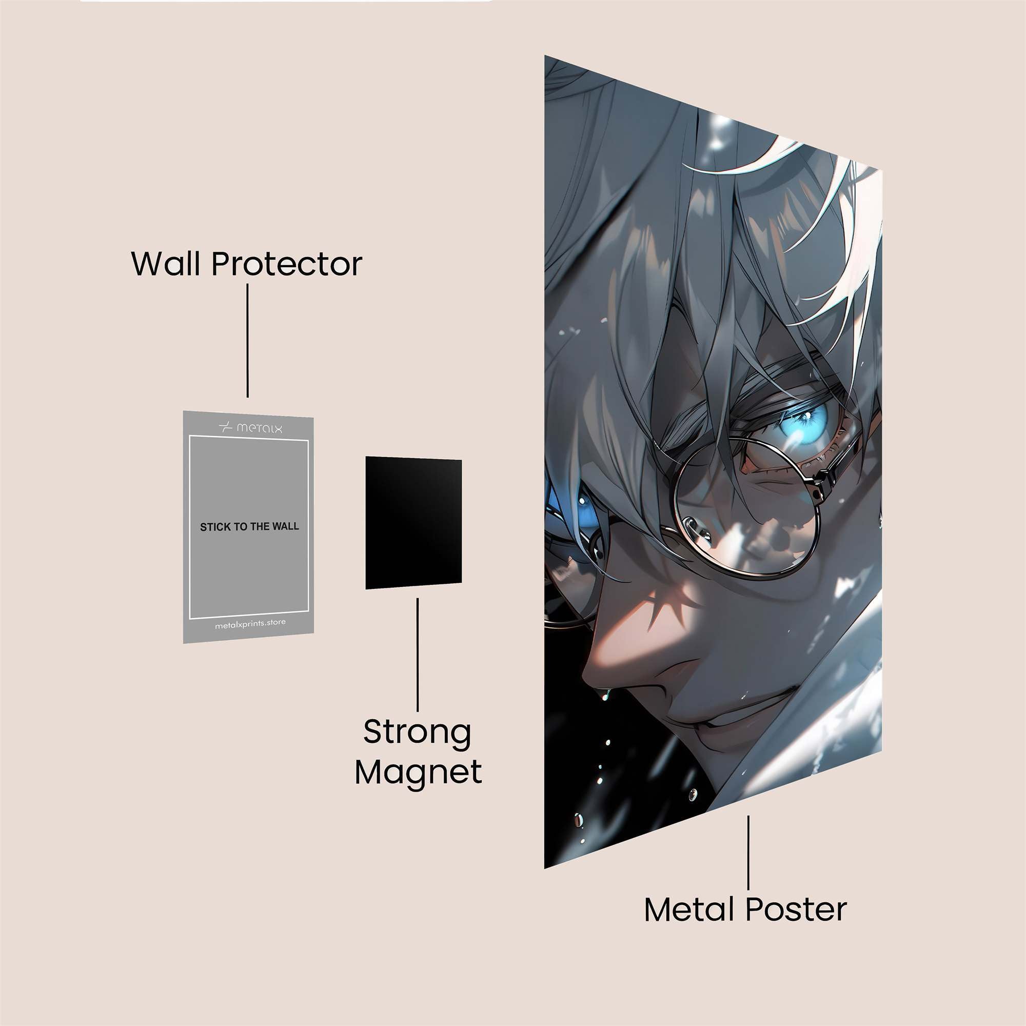 Gojo Enigmatic Safe Wall Magnetic / M