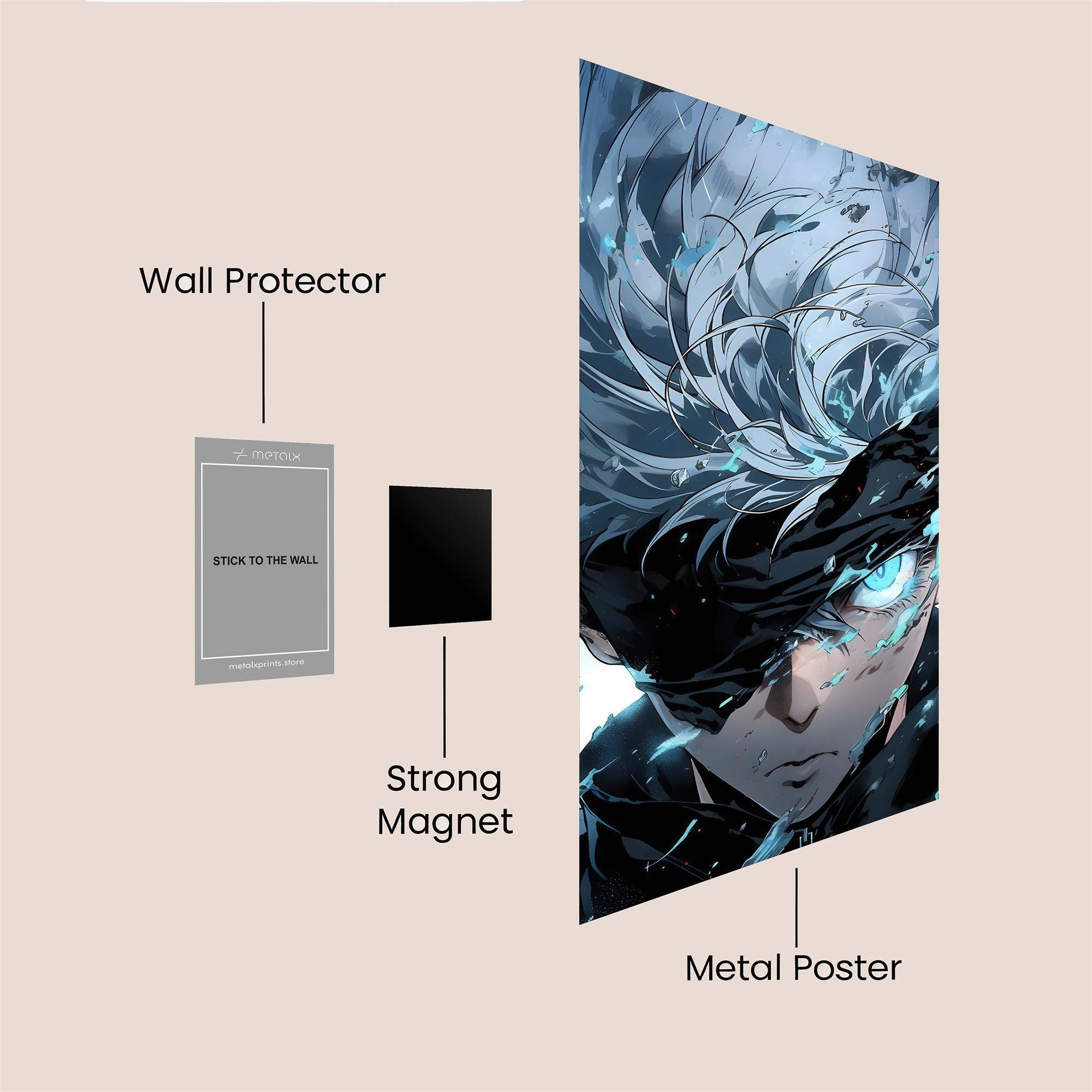 Satoru Serene Safe Wall Magnetic / M