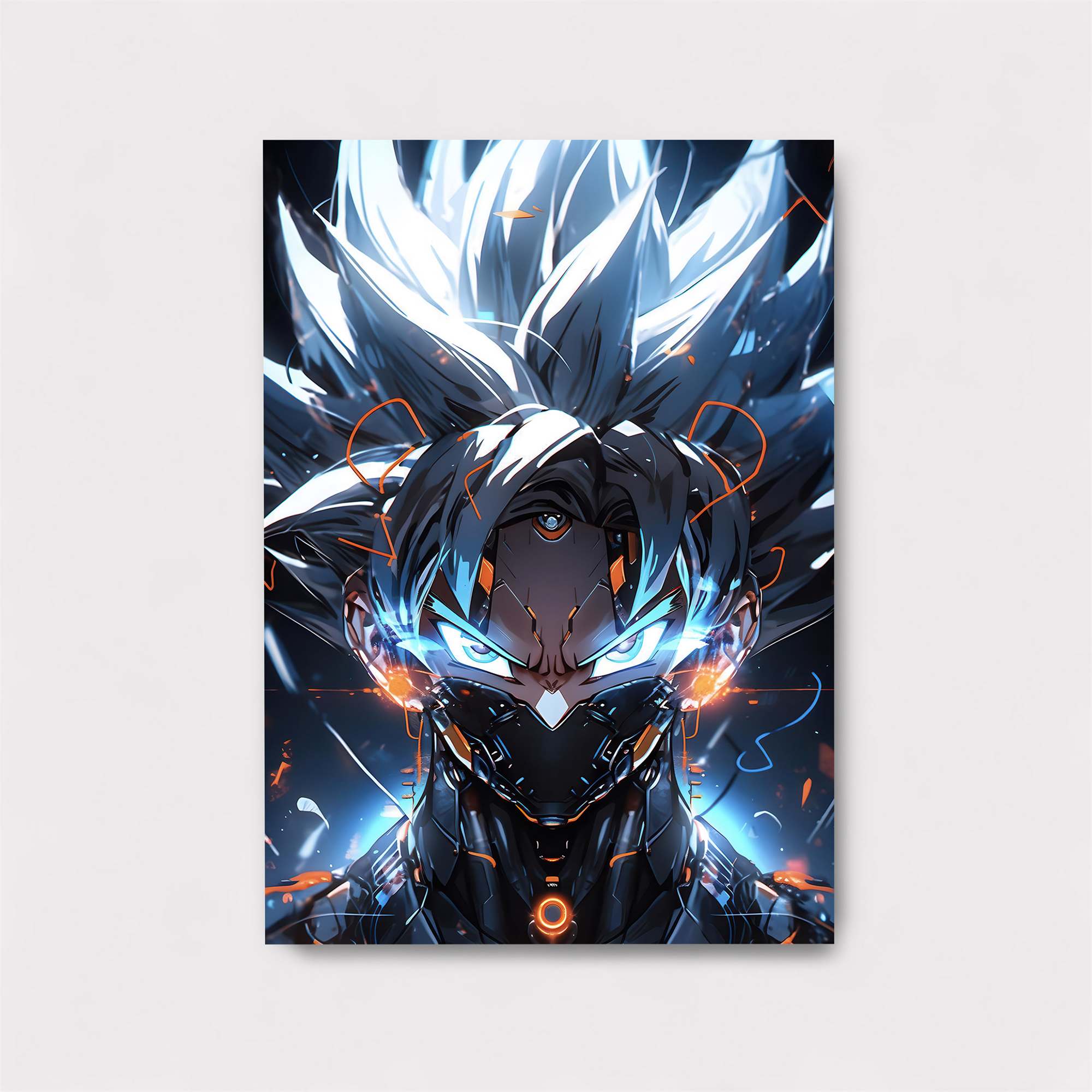 Goku Cybernetic Safe Wall Magnetic / M