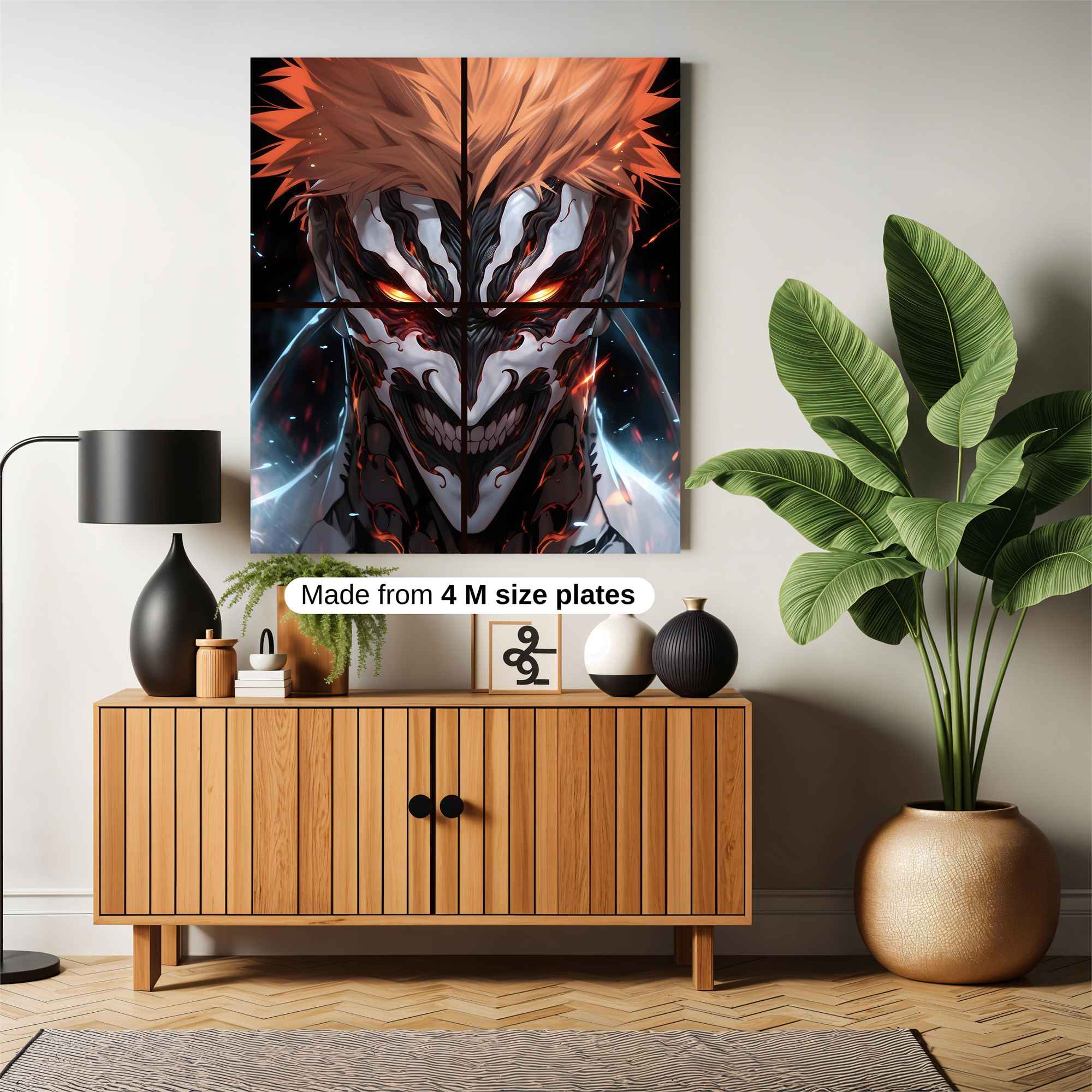 Kenpachi Fierce Safe Wall Magnetic / M