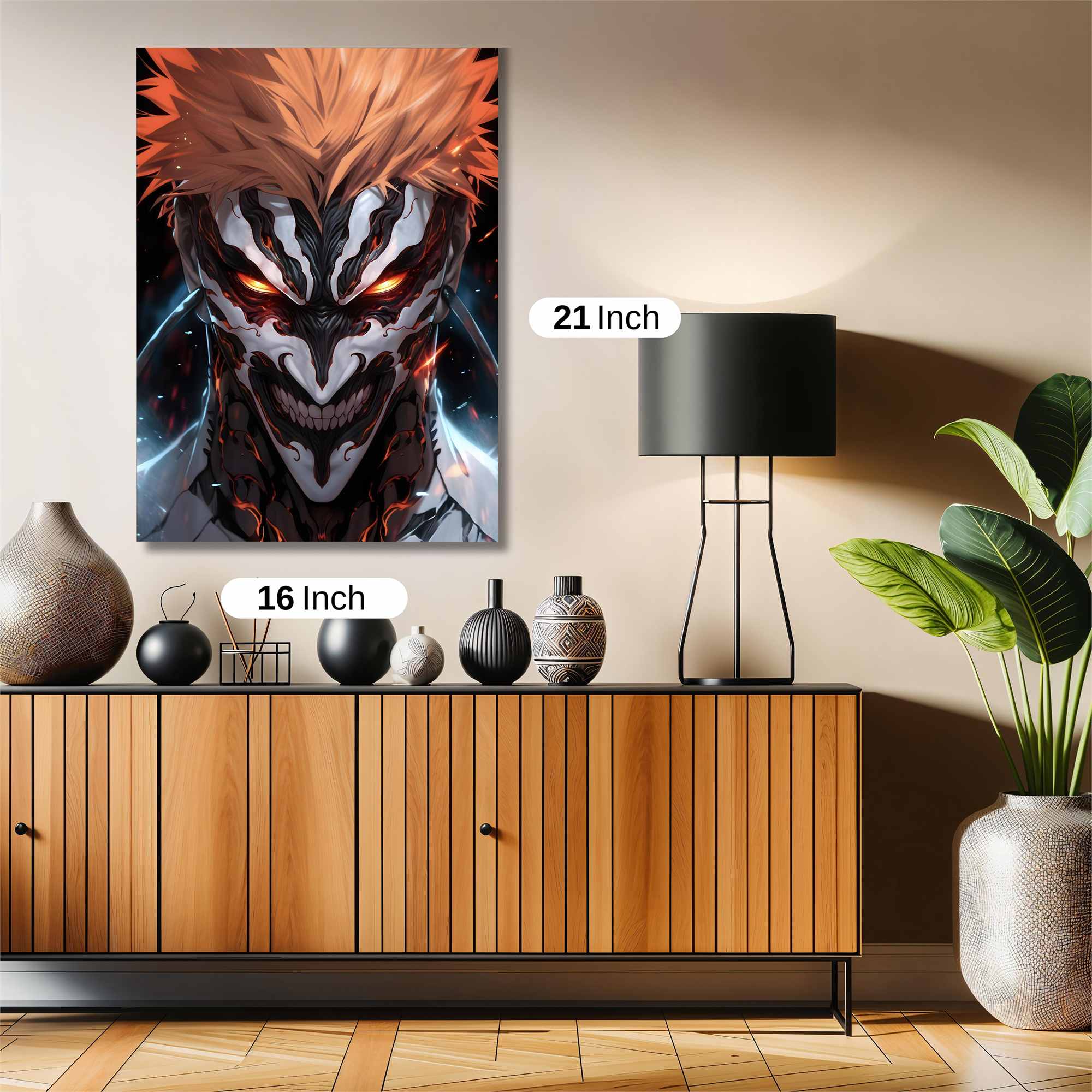 Kenpachi Fierce Safe Wall Magnetic / M