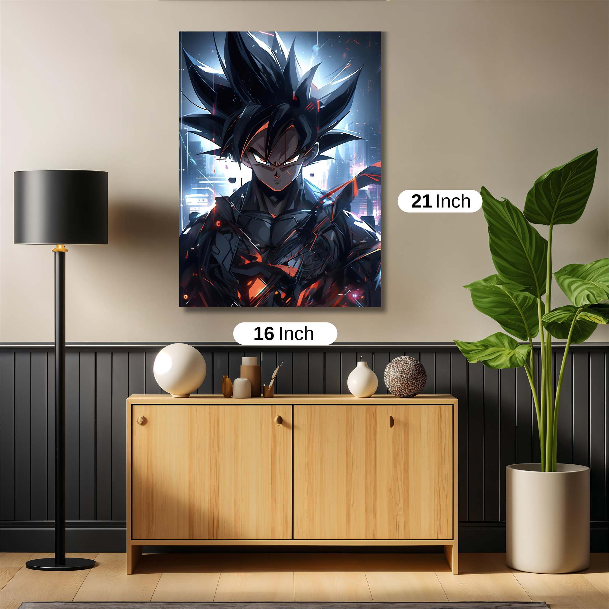 Goku Sinister Safe Wall Magnetic / M