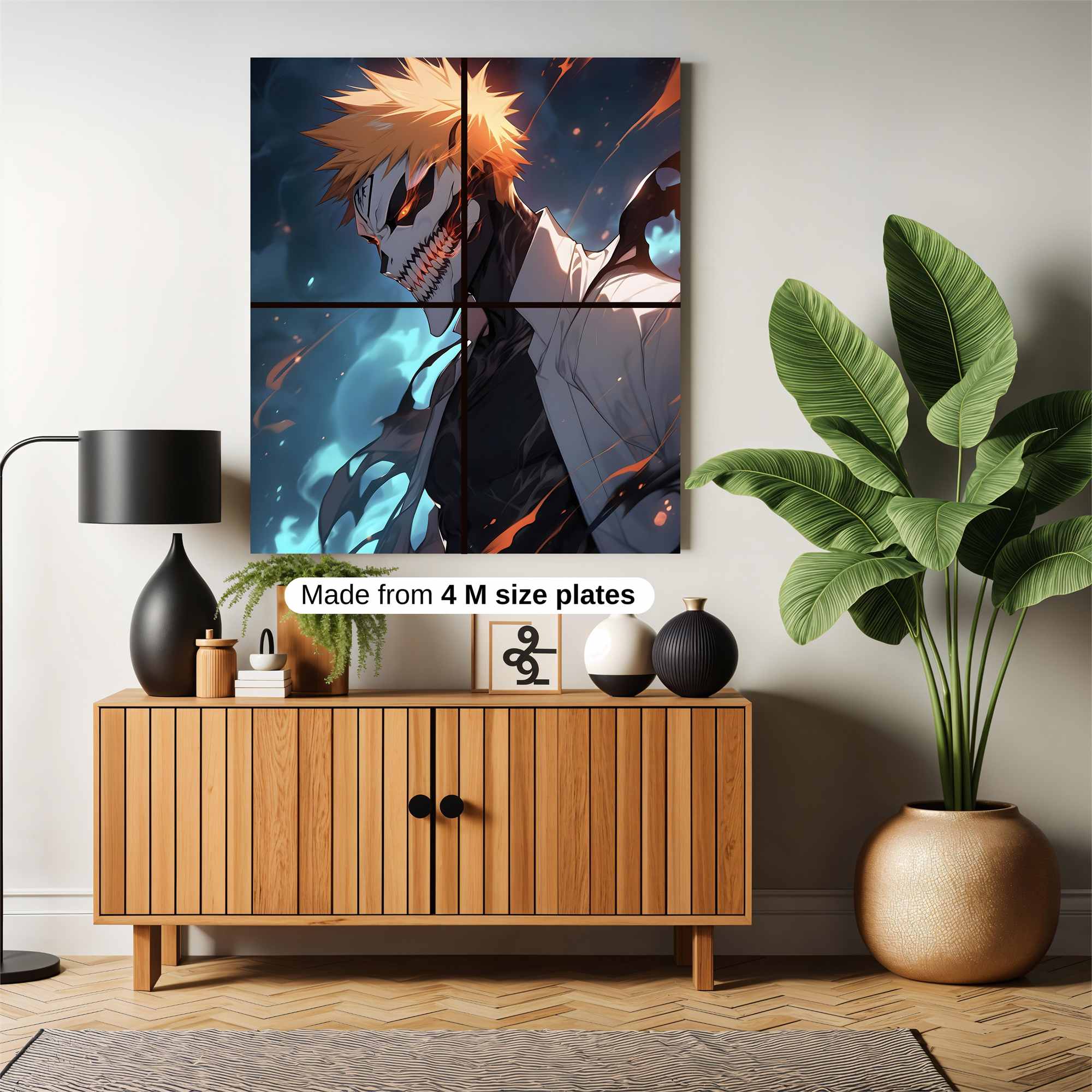 Grimmjow Menace Safe Wall Magnetic / M