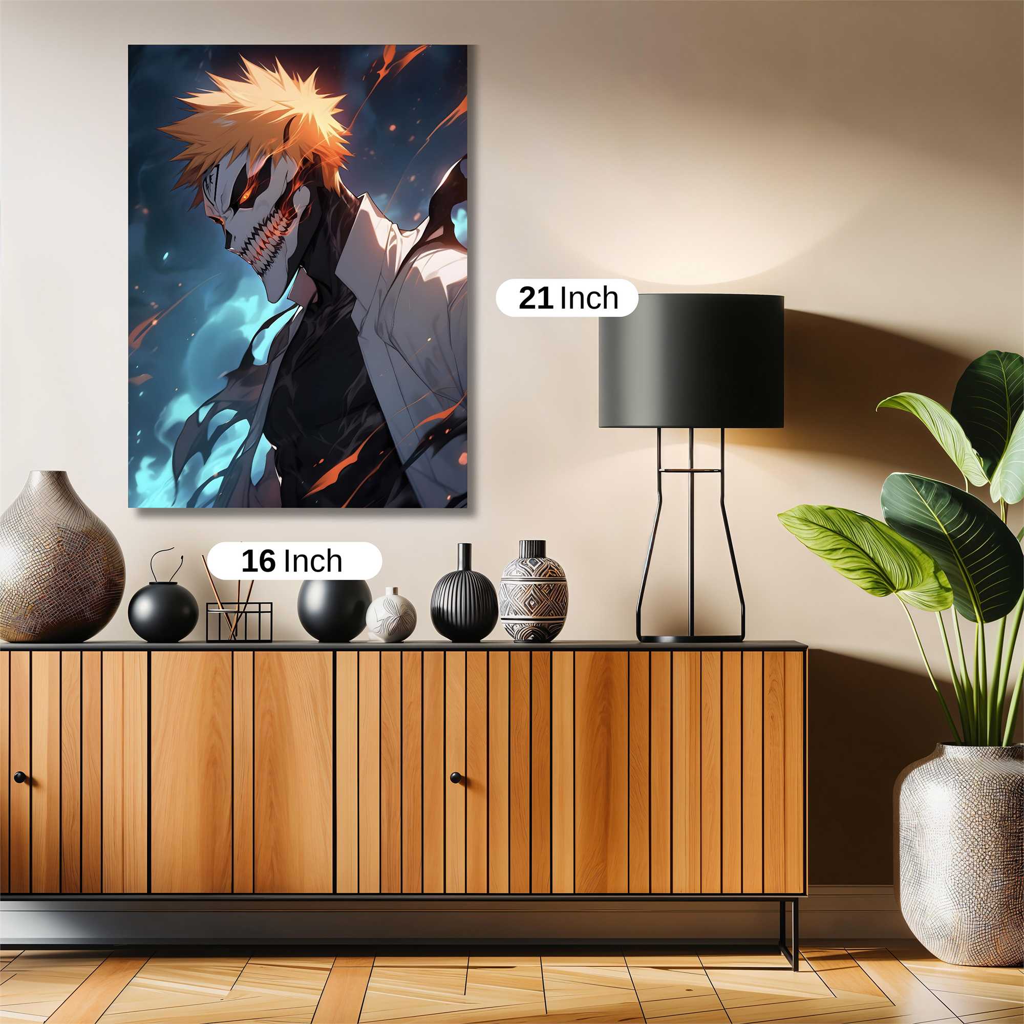 Grimmjow Menace Safe Wall Magnetic / M