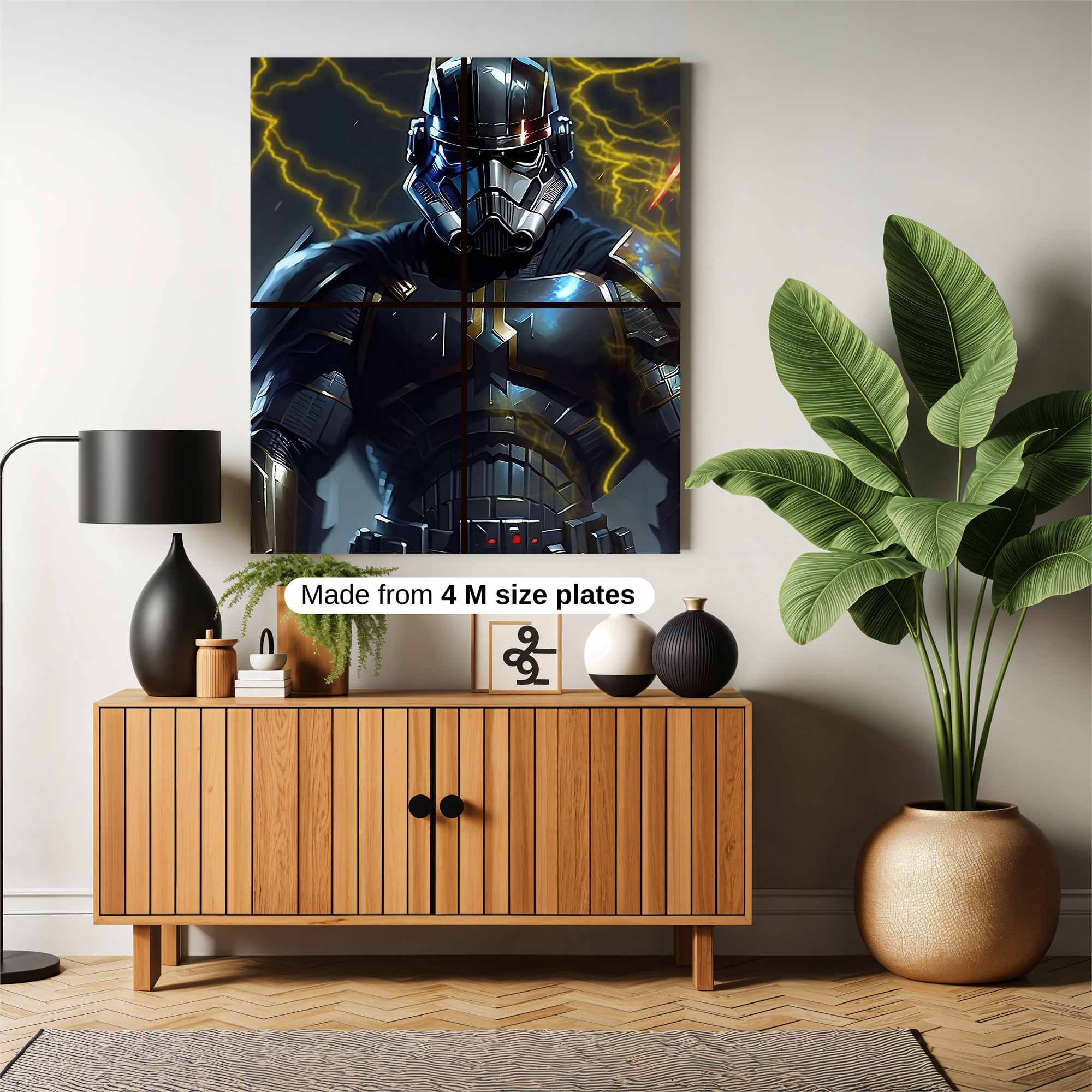 Electro Stormtrooper Safe Wall Magnetic / M