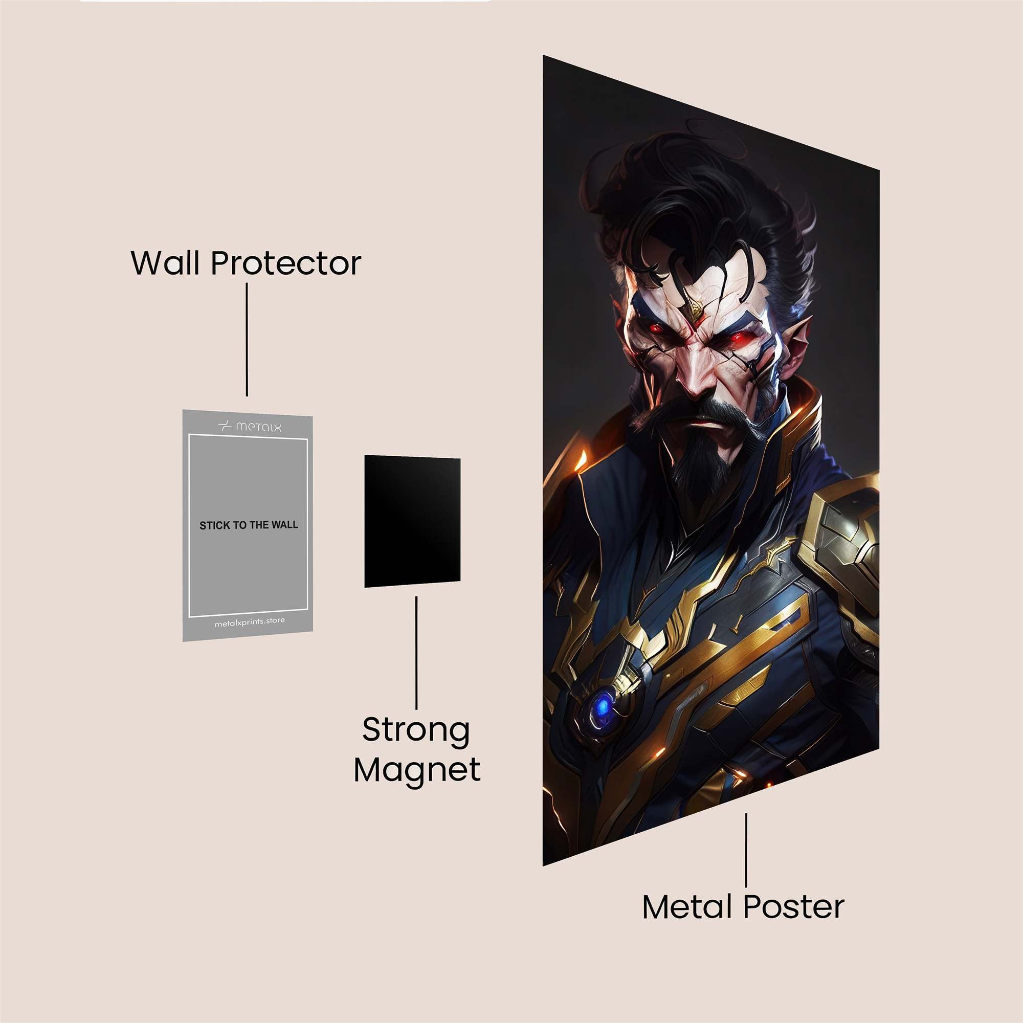 Dormammu Dread Safe Wall Magnetic / M