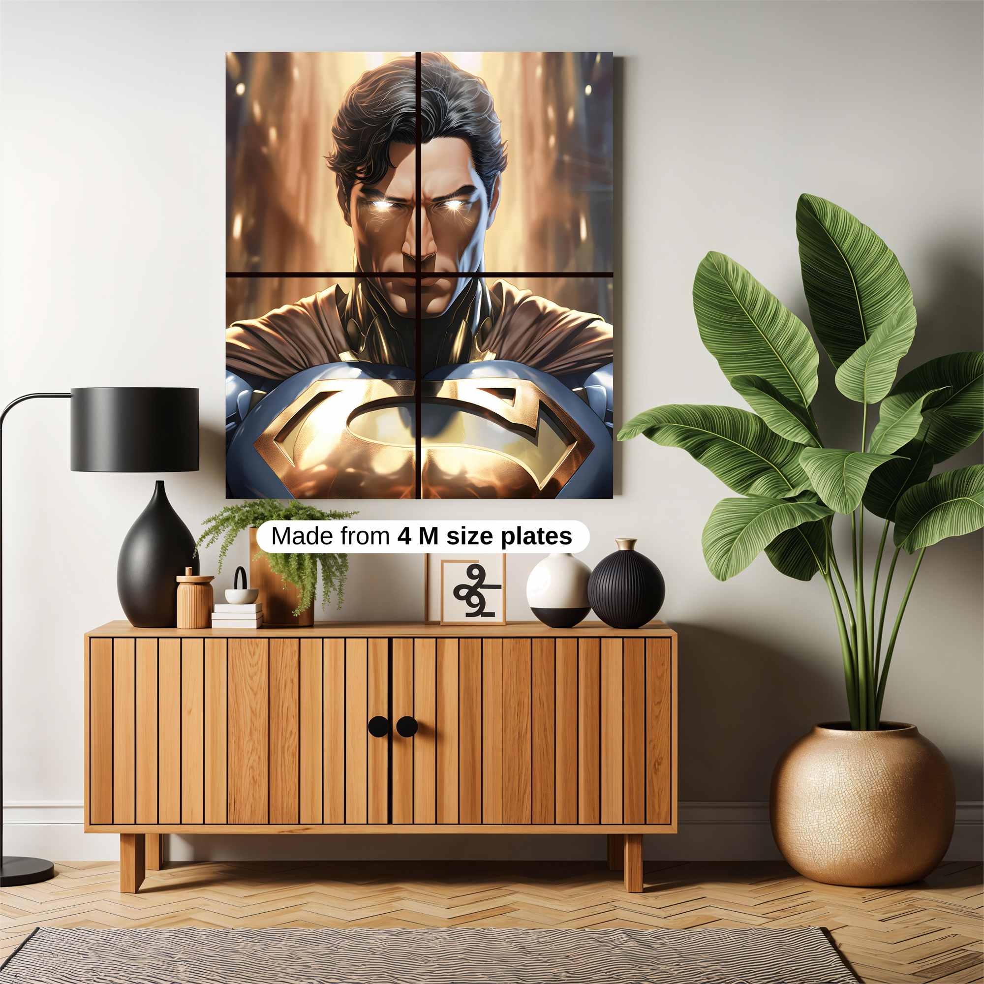Superman Resolute Safe Wall Magnetic / M