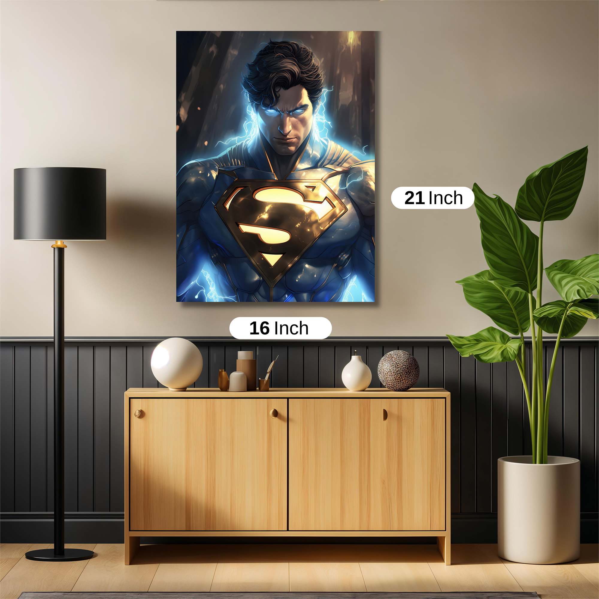 Superman Intense Safe Wall Magnetic / M