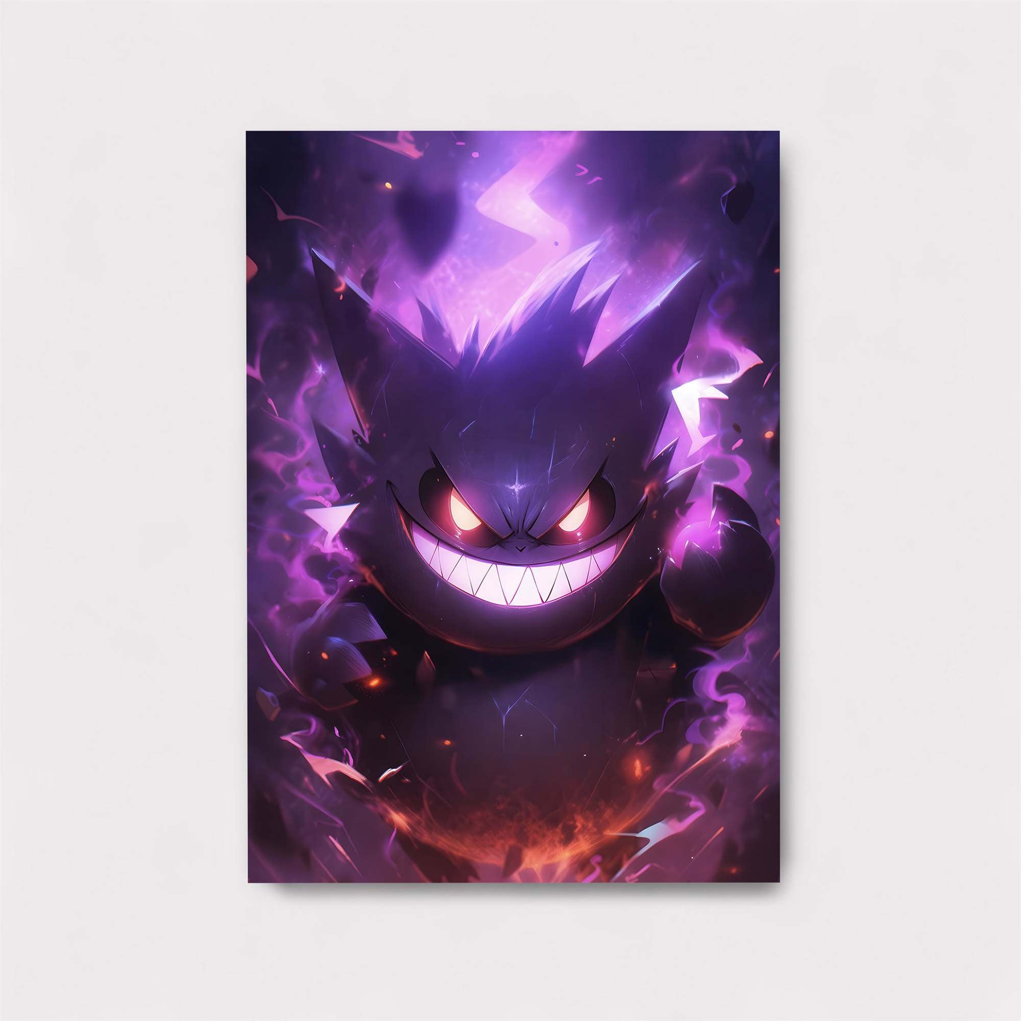 Gengar Menacing Safe Wall Magnetic / M