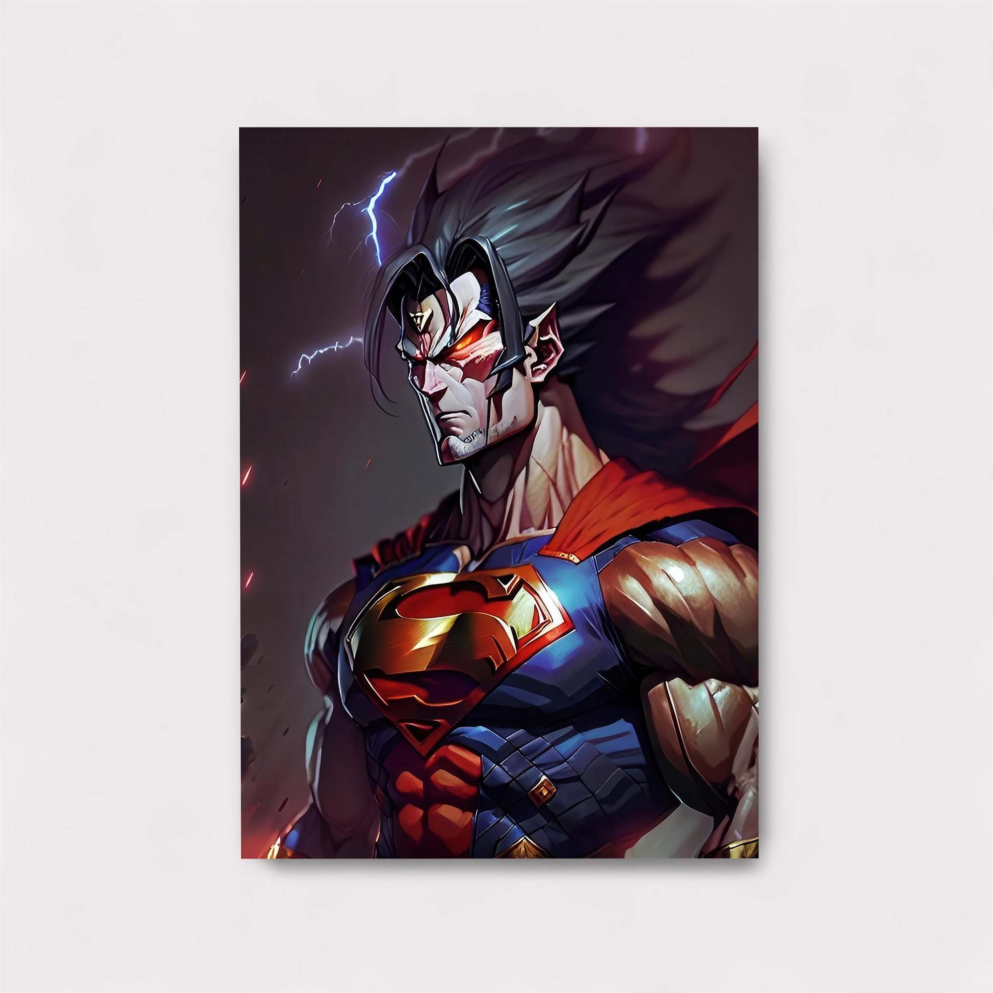 Superman Wrathful Safe Wall Magnetic / M