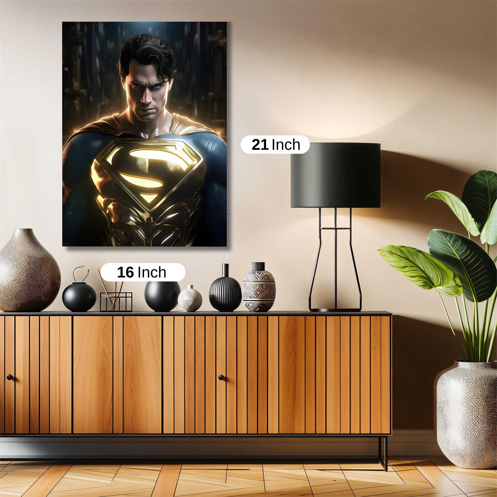 Superman Resolute Safe Wall Magnetic / M