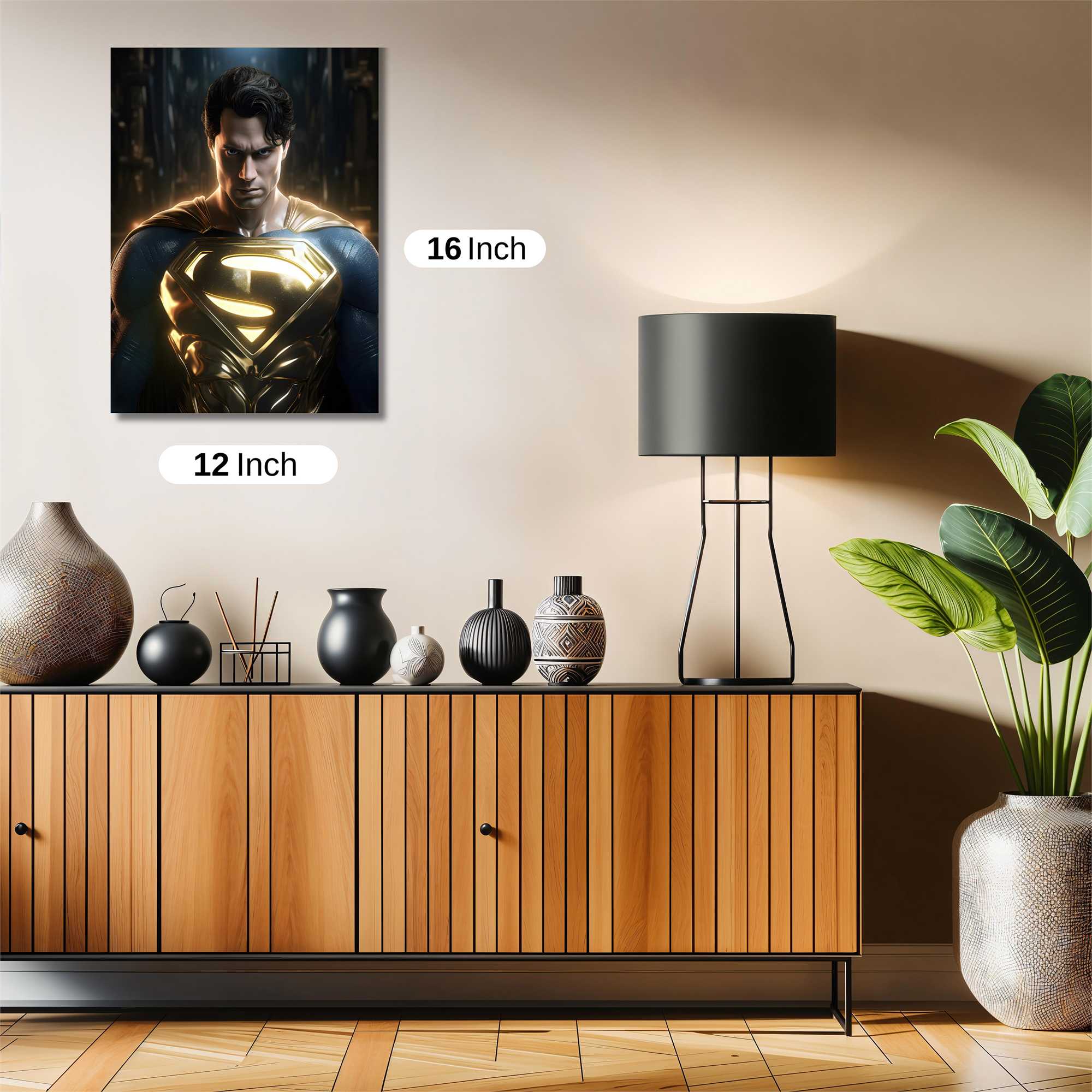Superman Resolute Safe Wall Magnetic / M