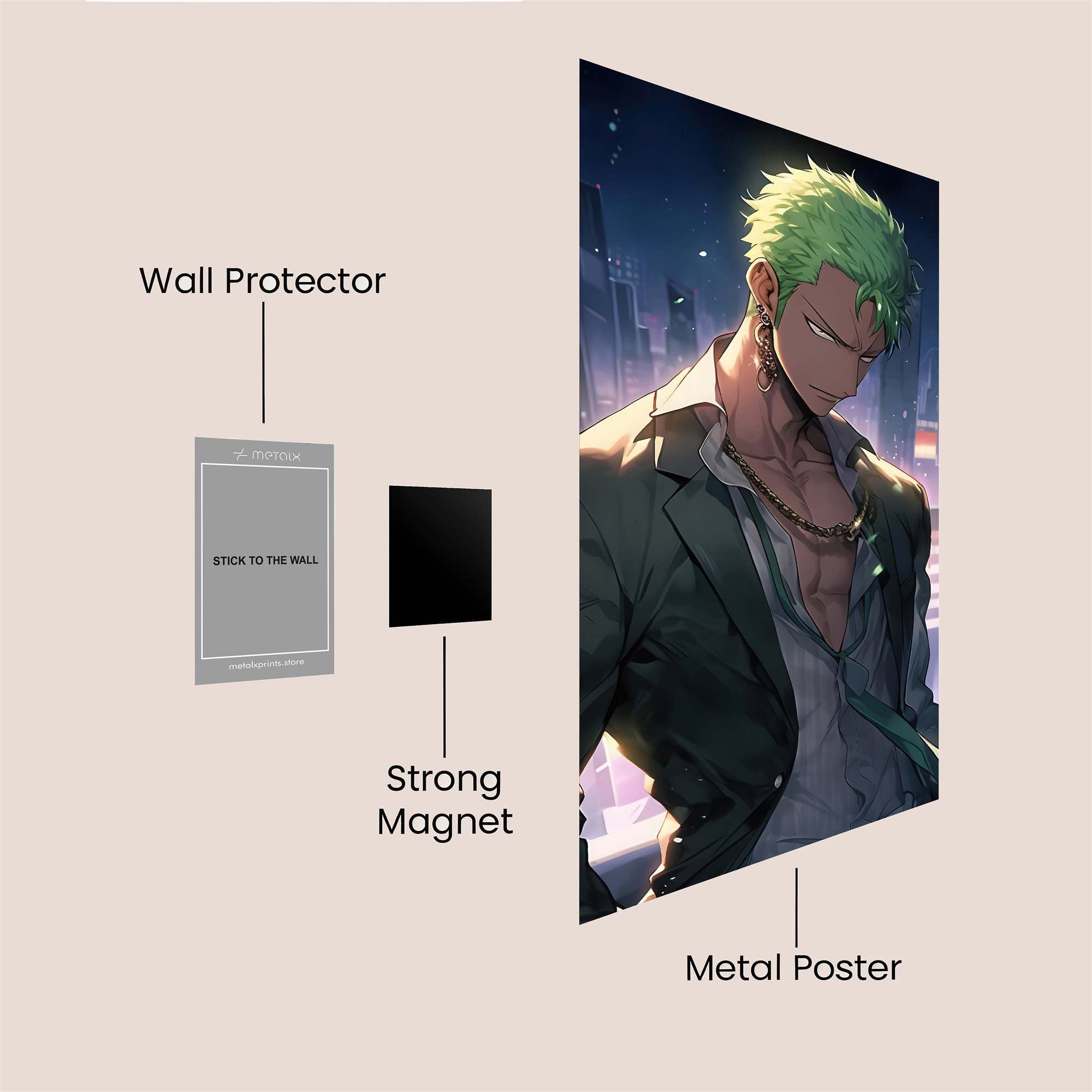 Zoro Intensity Safe Wall Magnetic / M