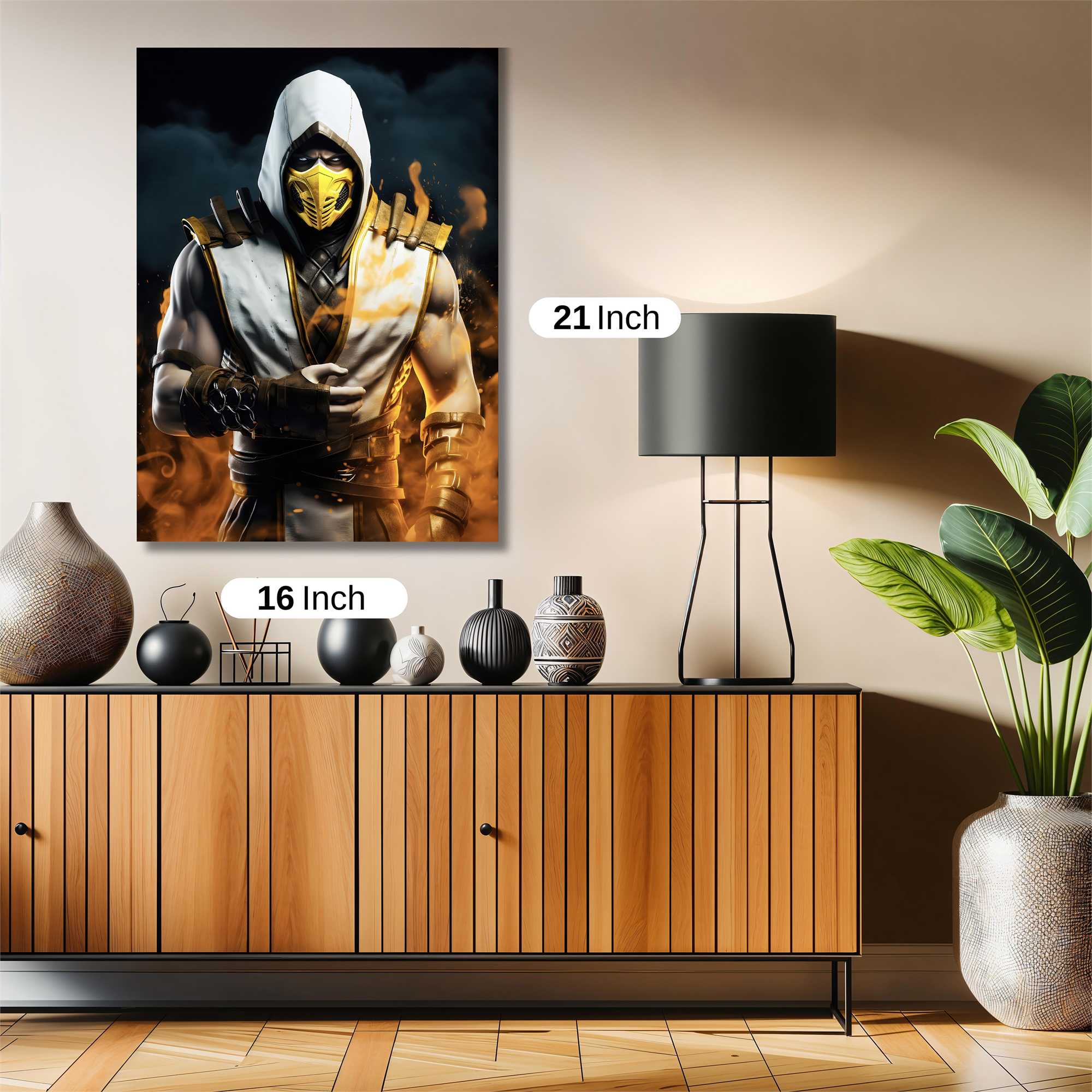 Scorpion Fiery Safe Wall Magnetic / M