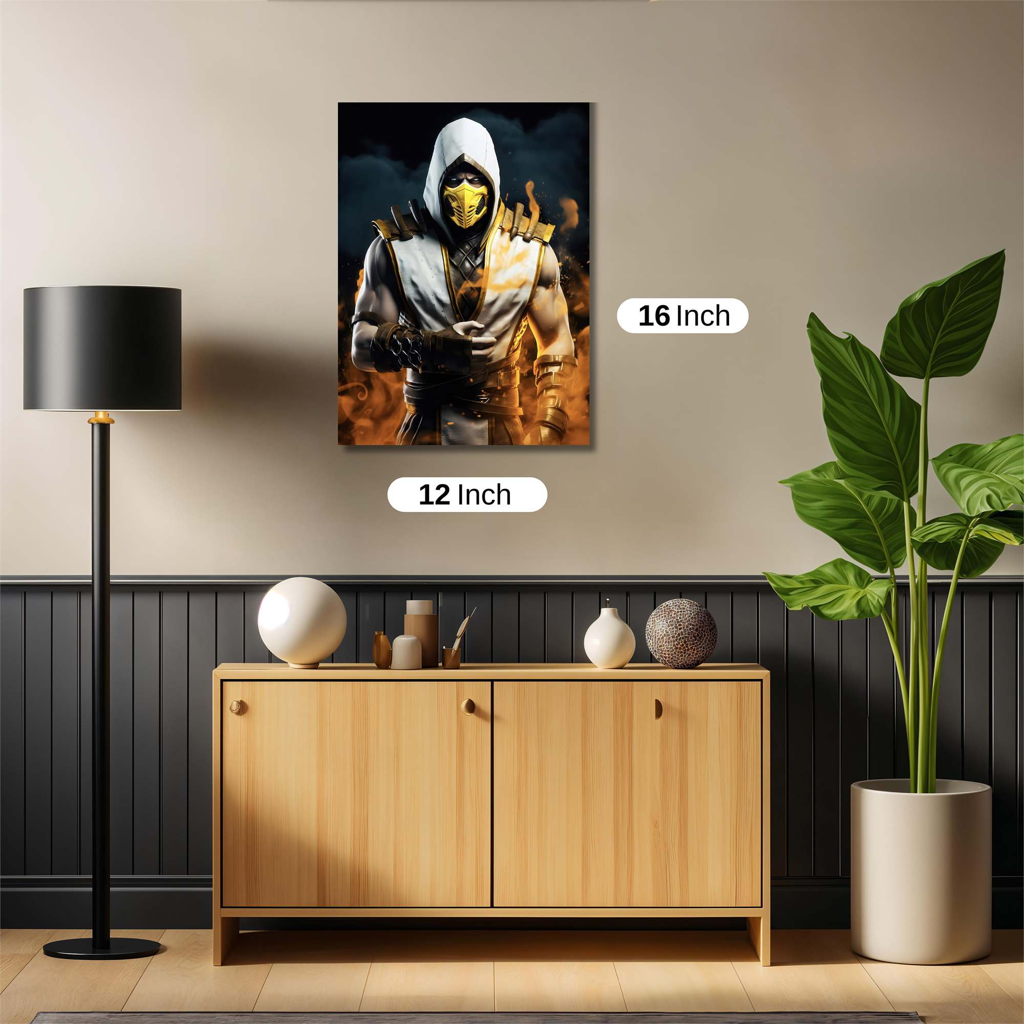 Scorpion Fiery Safe Wall Magnetic / M