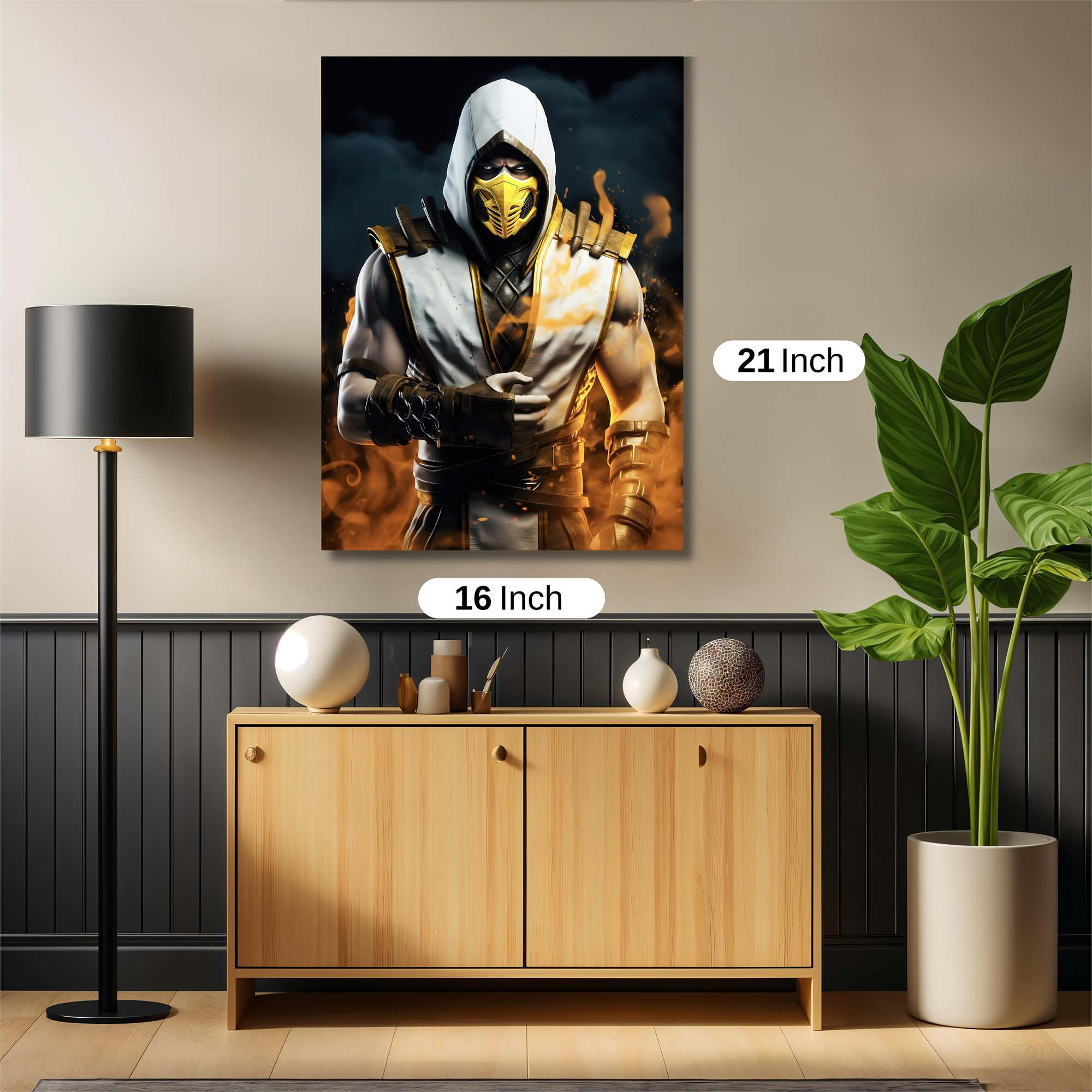 Scorpion Fiery Safe Wall Magnetic / M