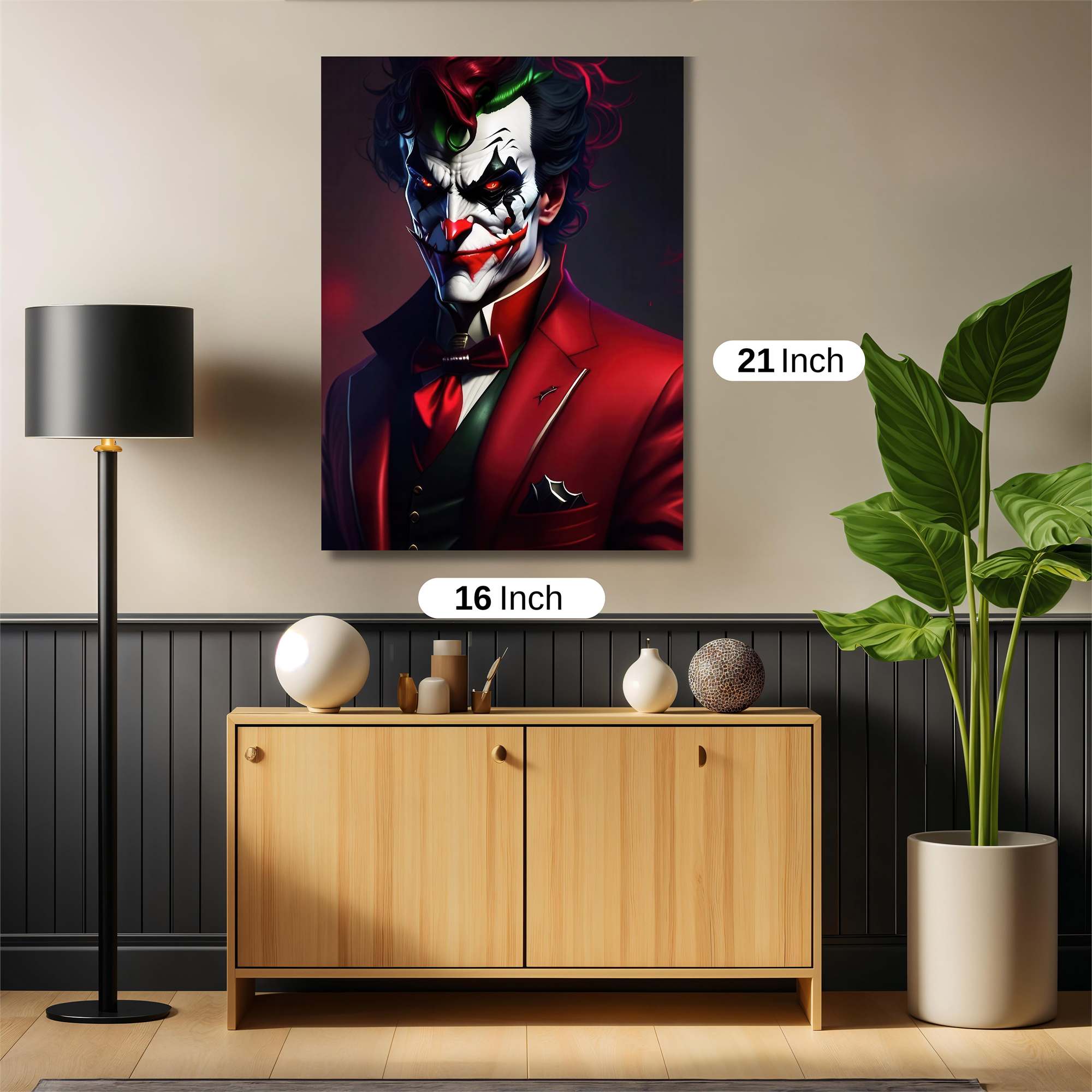 Joker Menace Safe Wall Magnetic / M