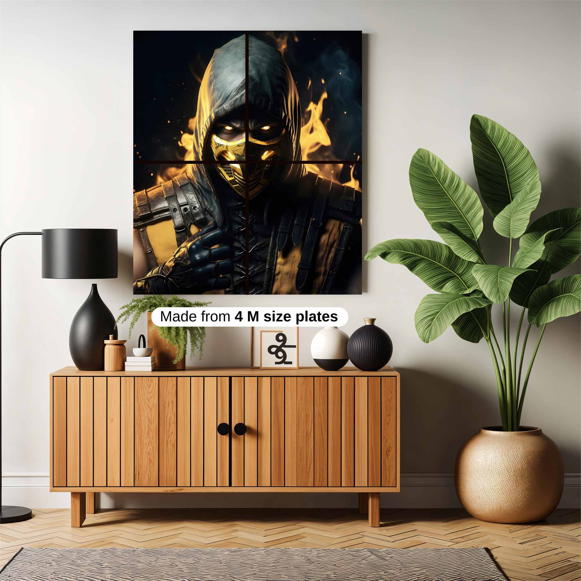 Scorpion Fiery Safe Wall Magnetic / M