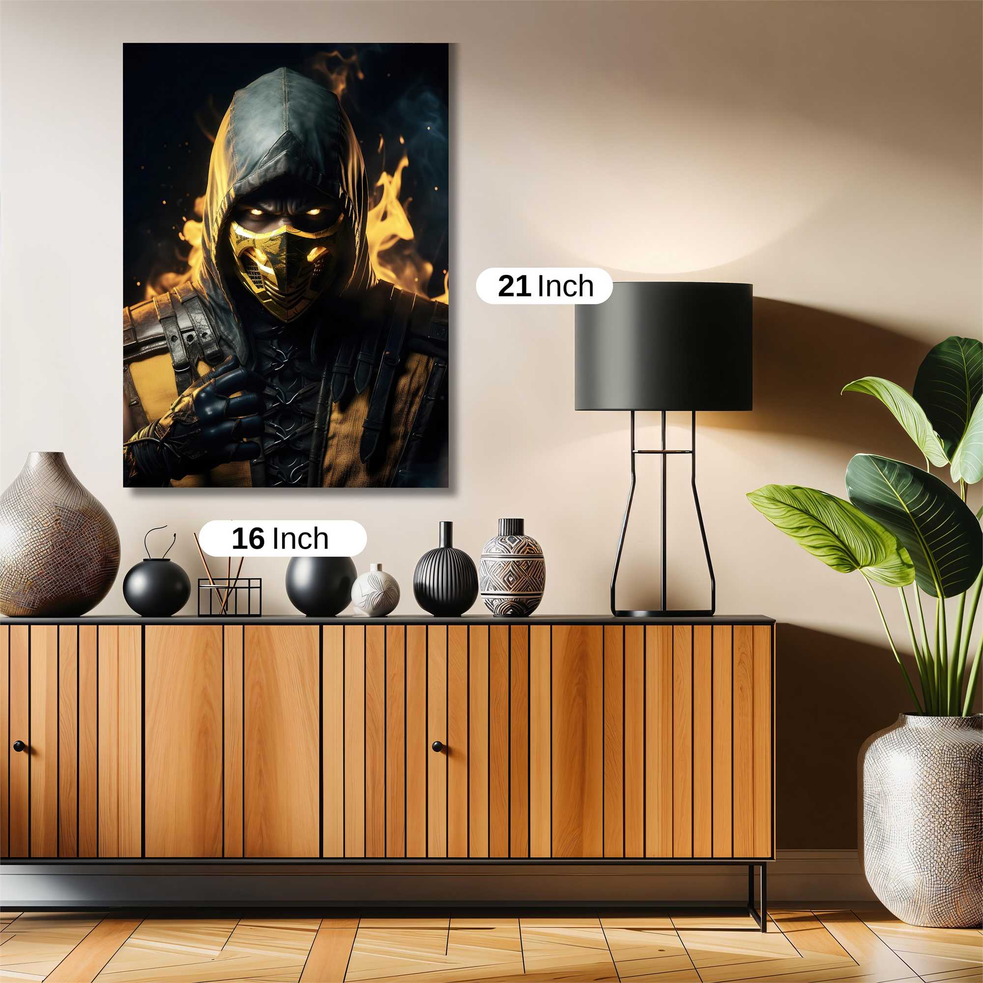 Scorpion Fiery Safe Wall Magnetic / M
