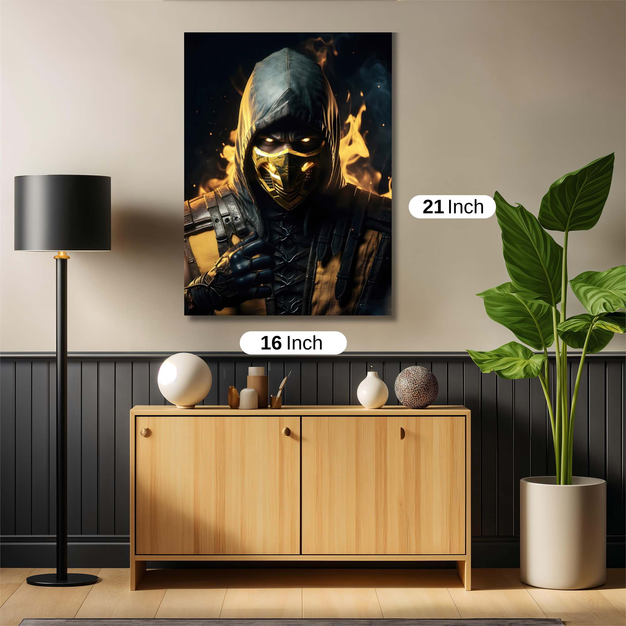 Scorpion Fiery Safe Wall Magnetic / M