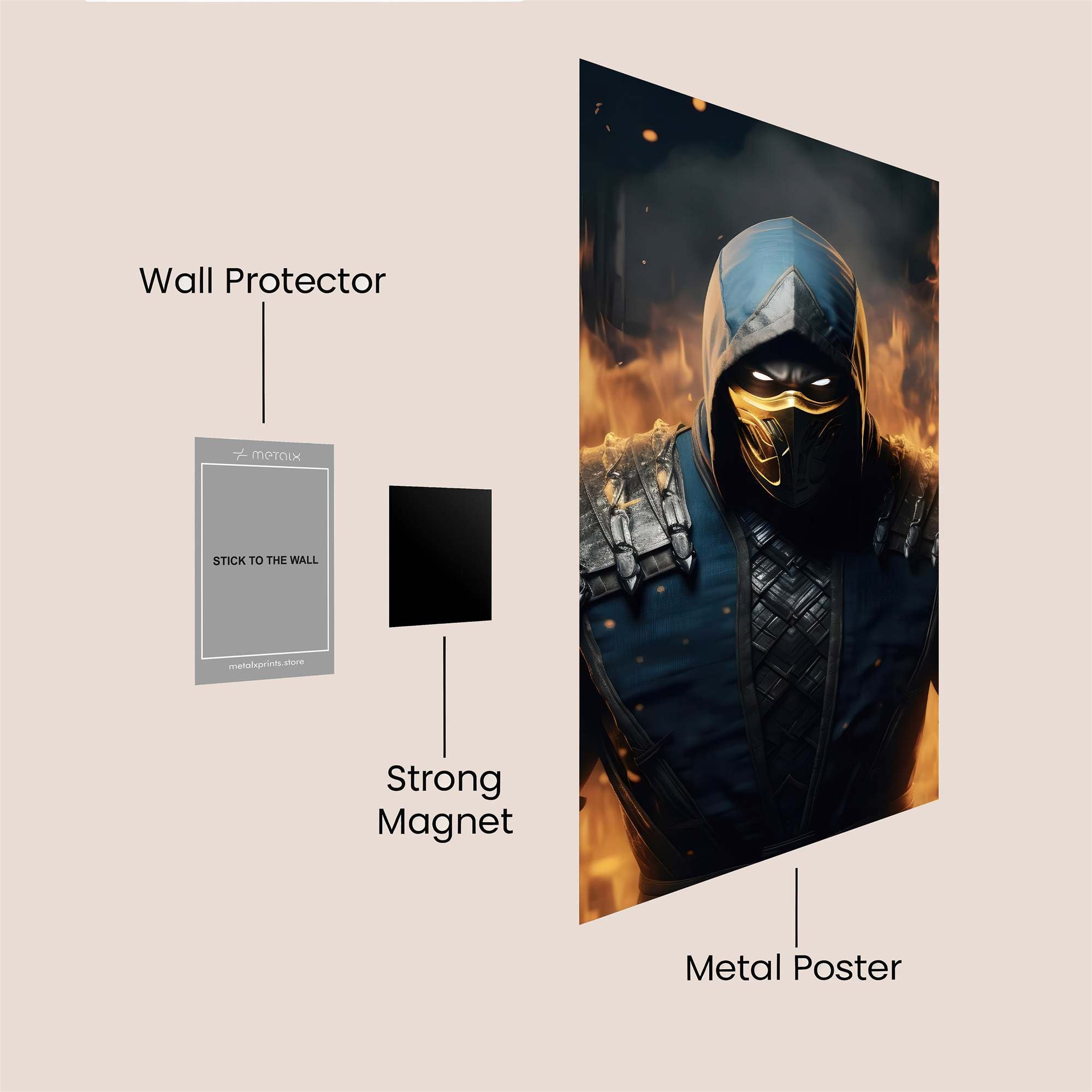 NoobSwept Safe Wall Magnetic / M