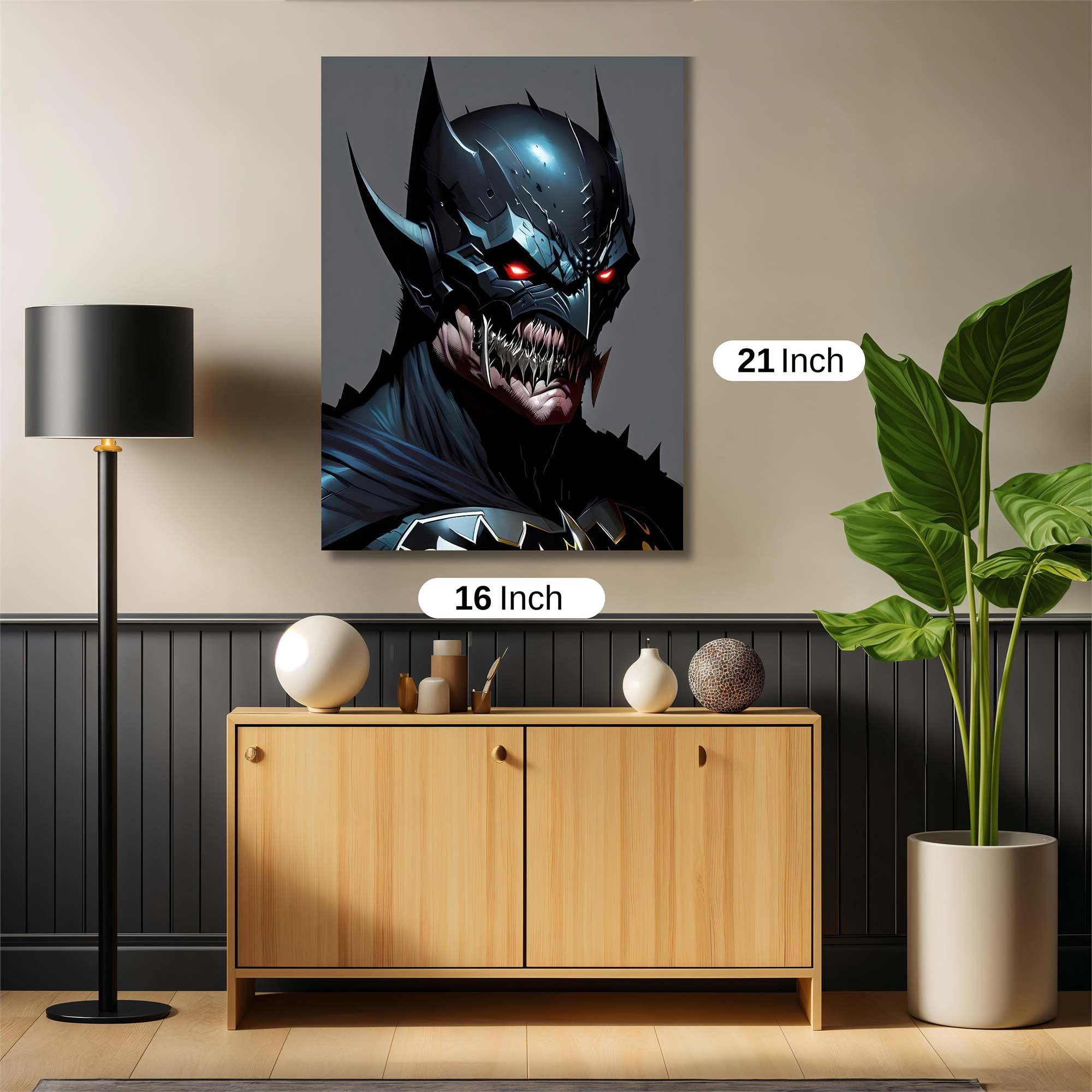Batman Menacing Safe Wall Magnetic / M