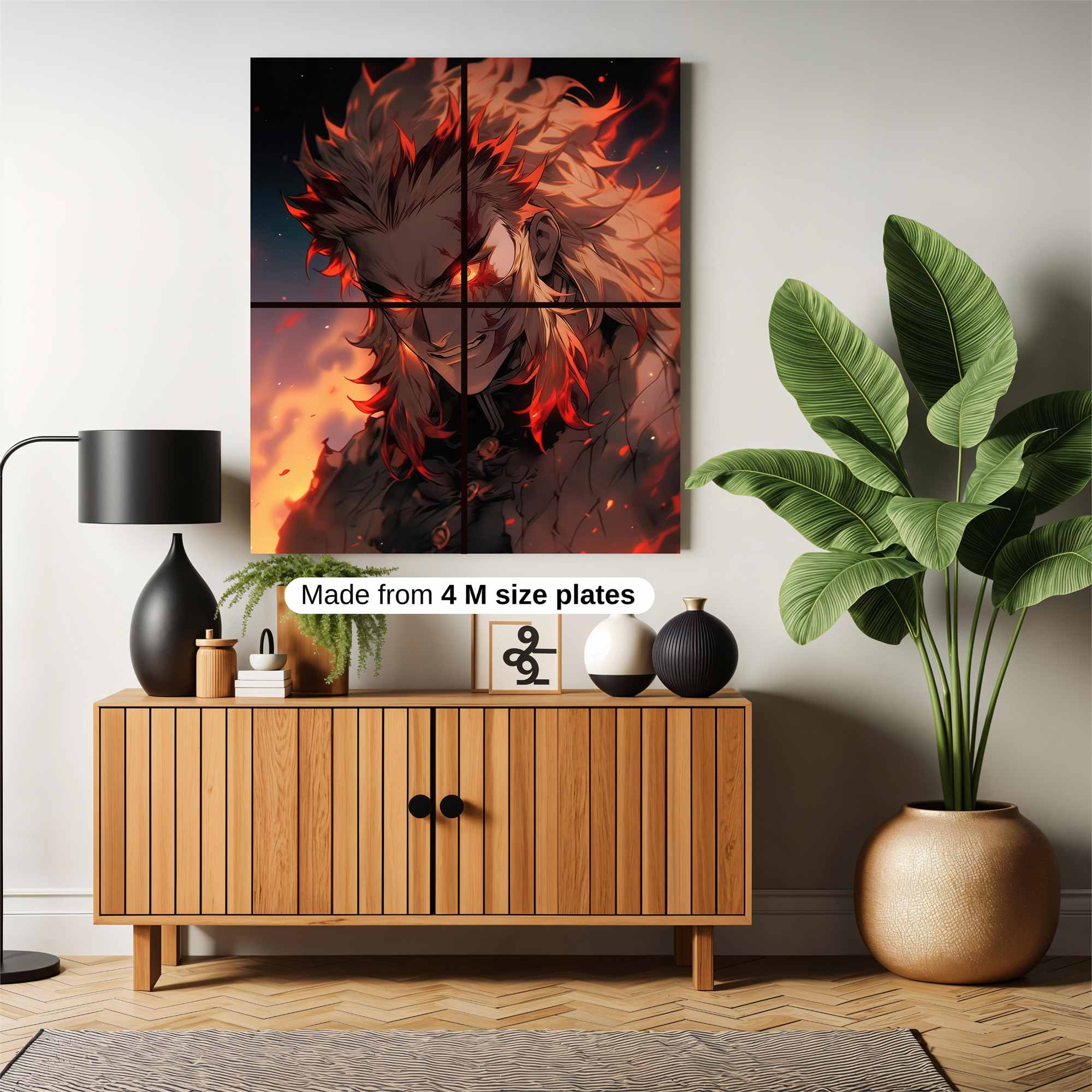 Flame Fury Safe Wall Magnetic / M