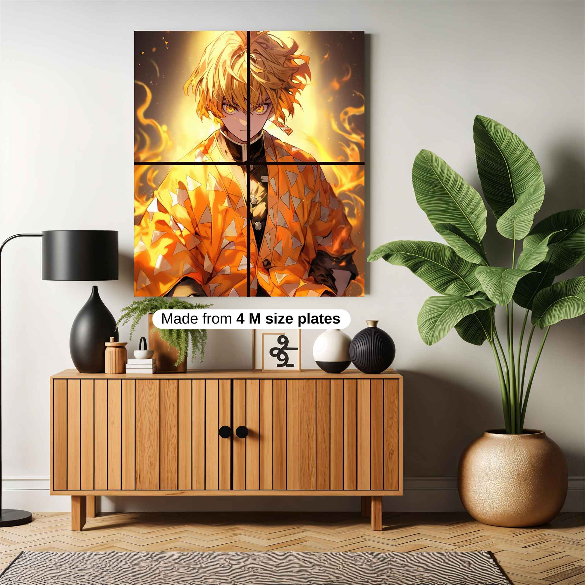 Rengoku Blaze Safe Wall Magnetic / M