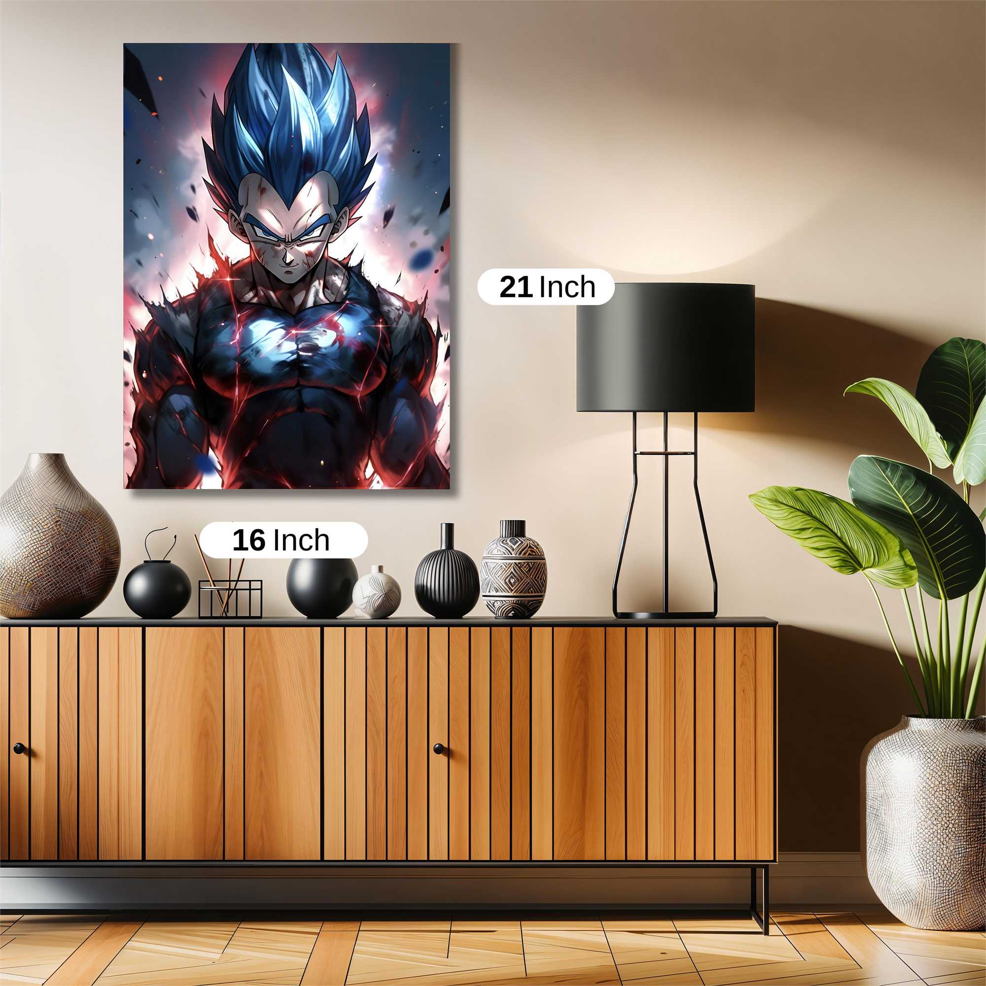 Vegeta Volcanic Safe Wall Magnetic / M