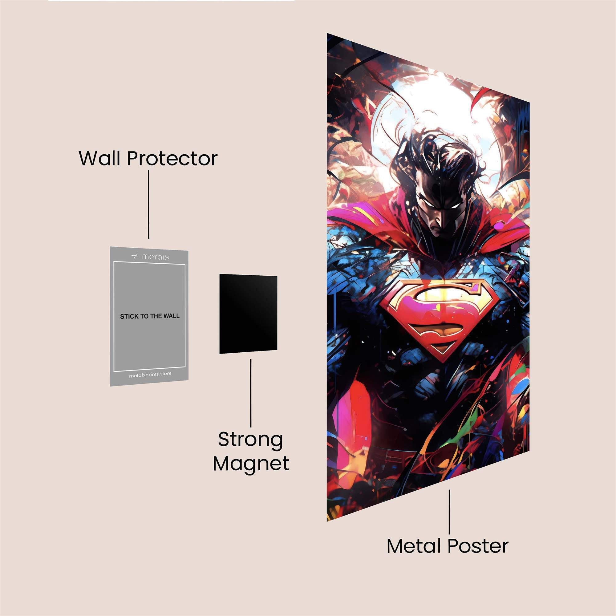 Superman Chaotic Safe Wall Magnetic / M