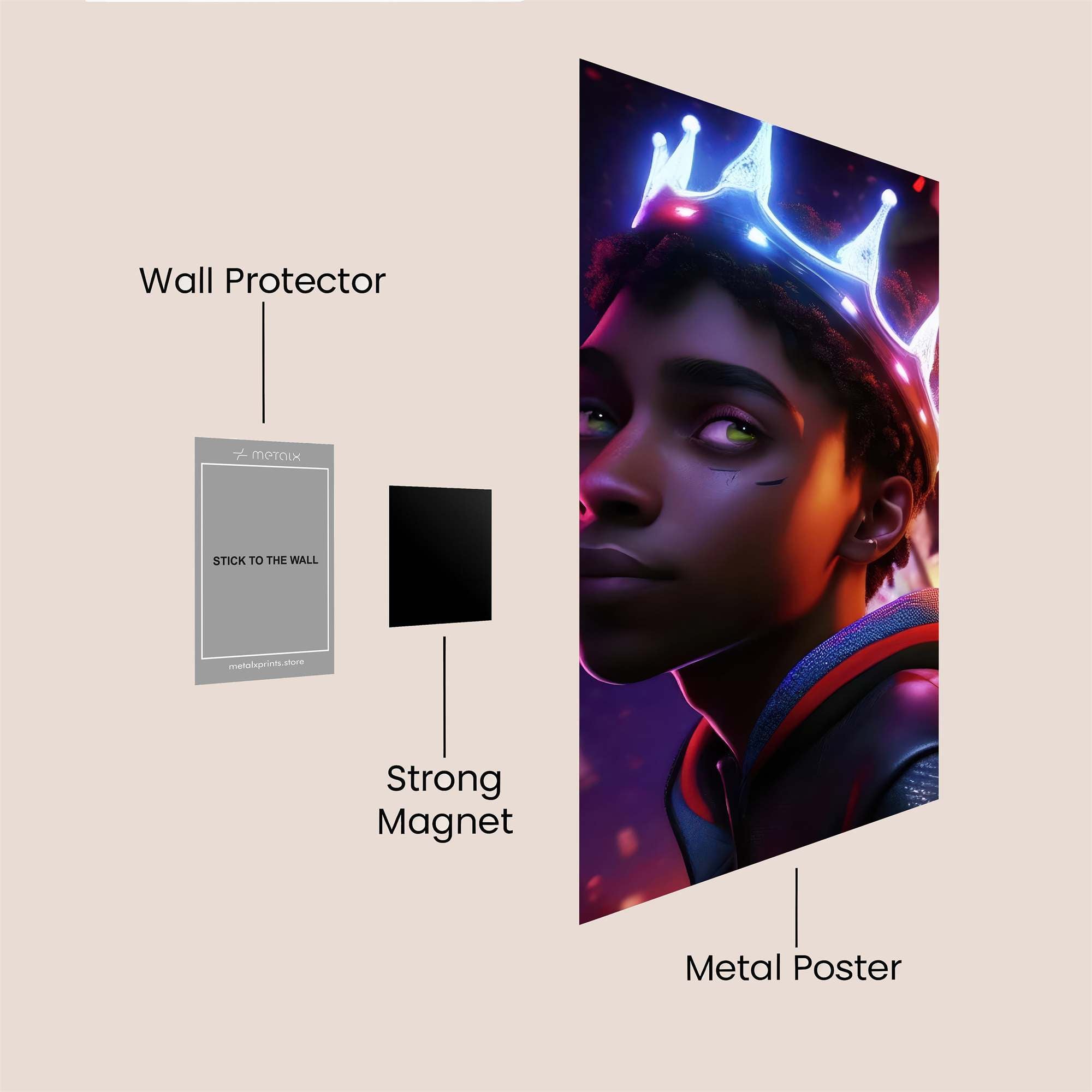 Miles Regal Safe Wall Magnetic / M