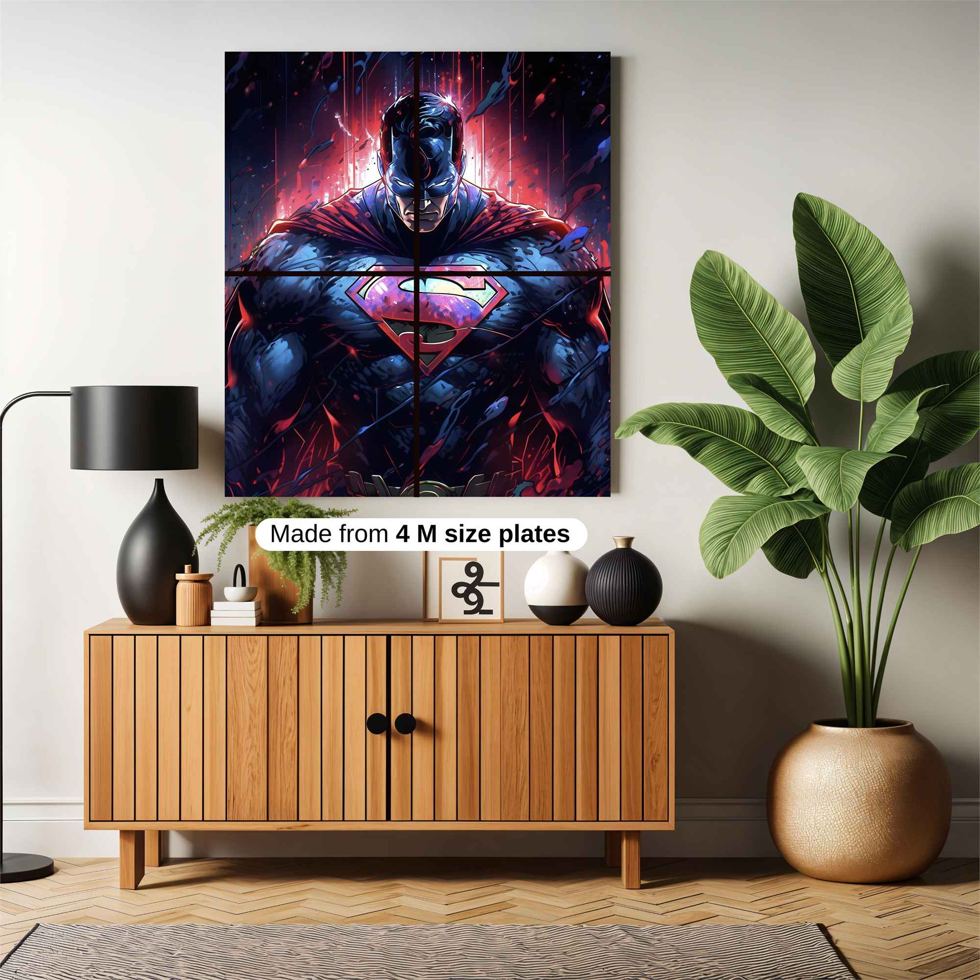 Superman Resolute Safe Wall Magnetic / M