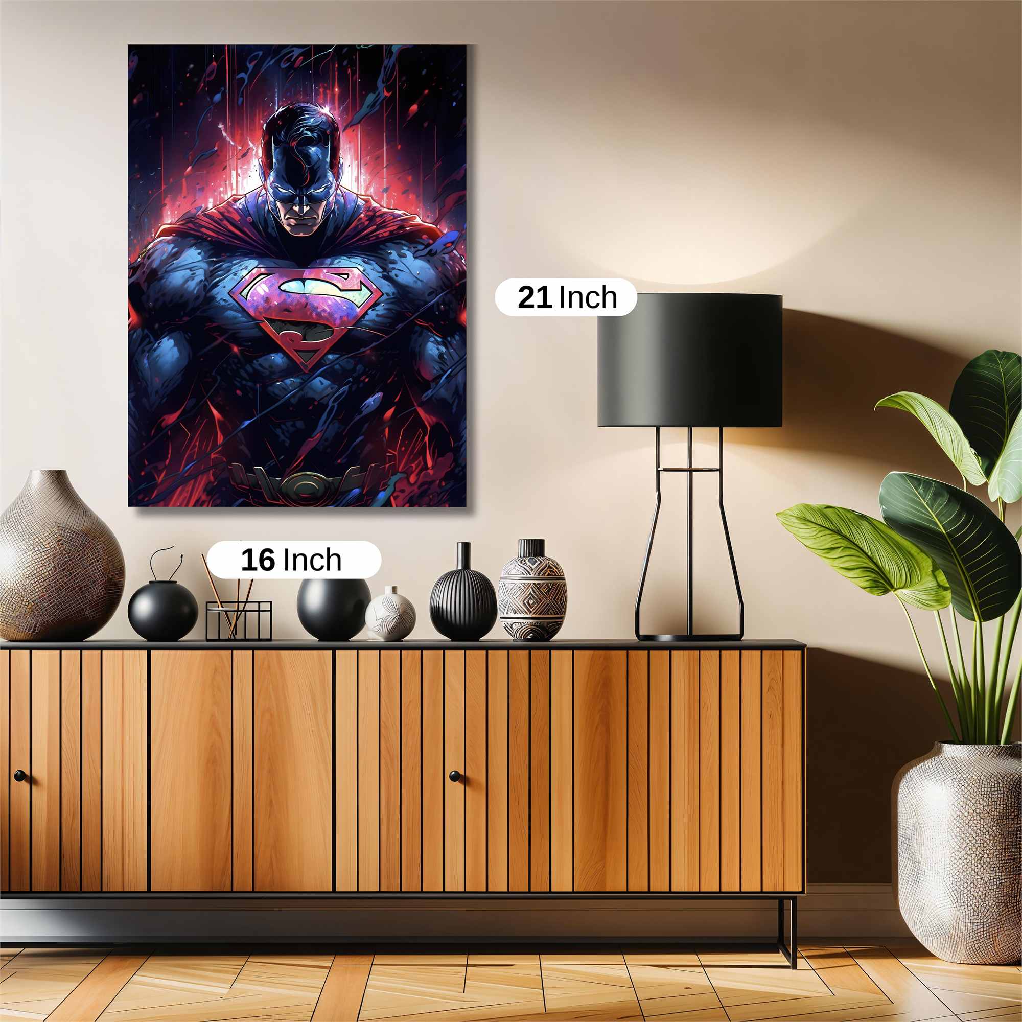 Superman Resolute Safe Wall Magnetic / M