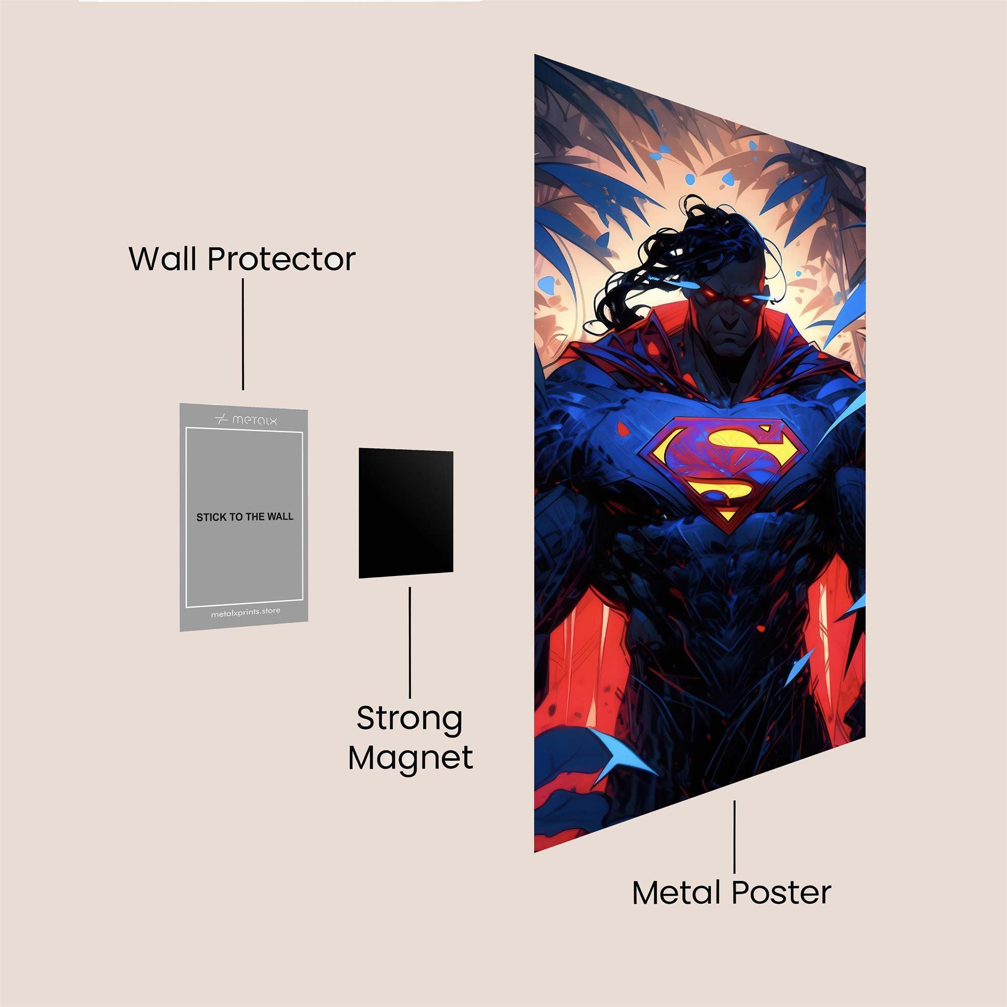 Superman Intense Safe Wall Magnetic / M