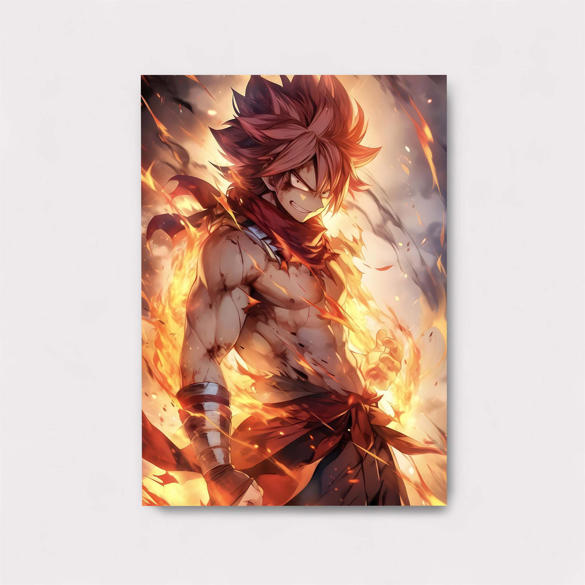 Natsu Fiery Safe Wall Magnetic / M