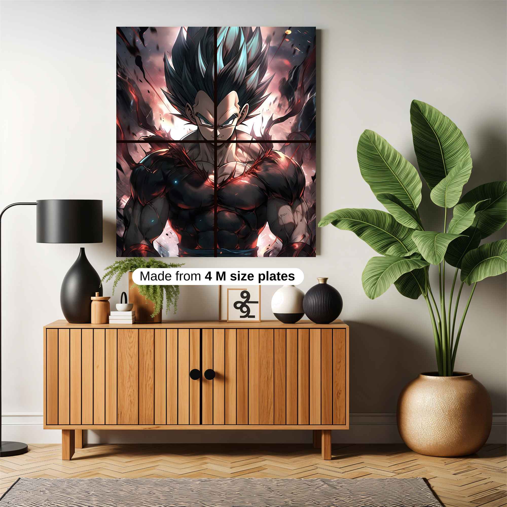 Vegeta Vengeful Safe Wall Magnetic / M